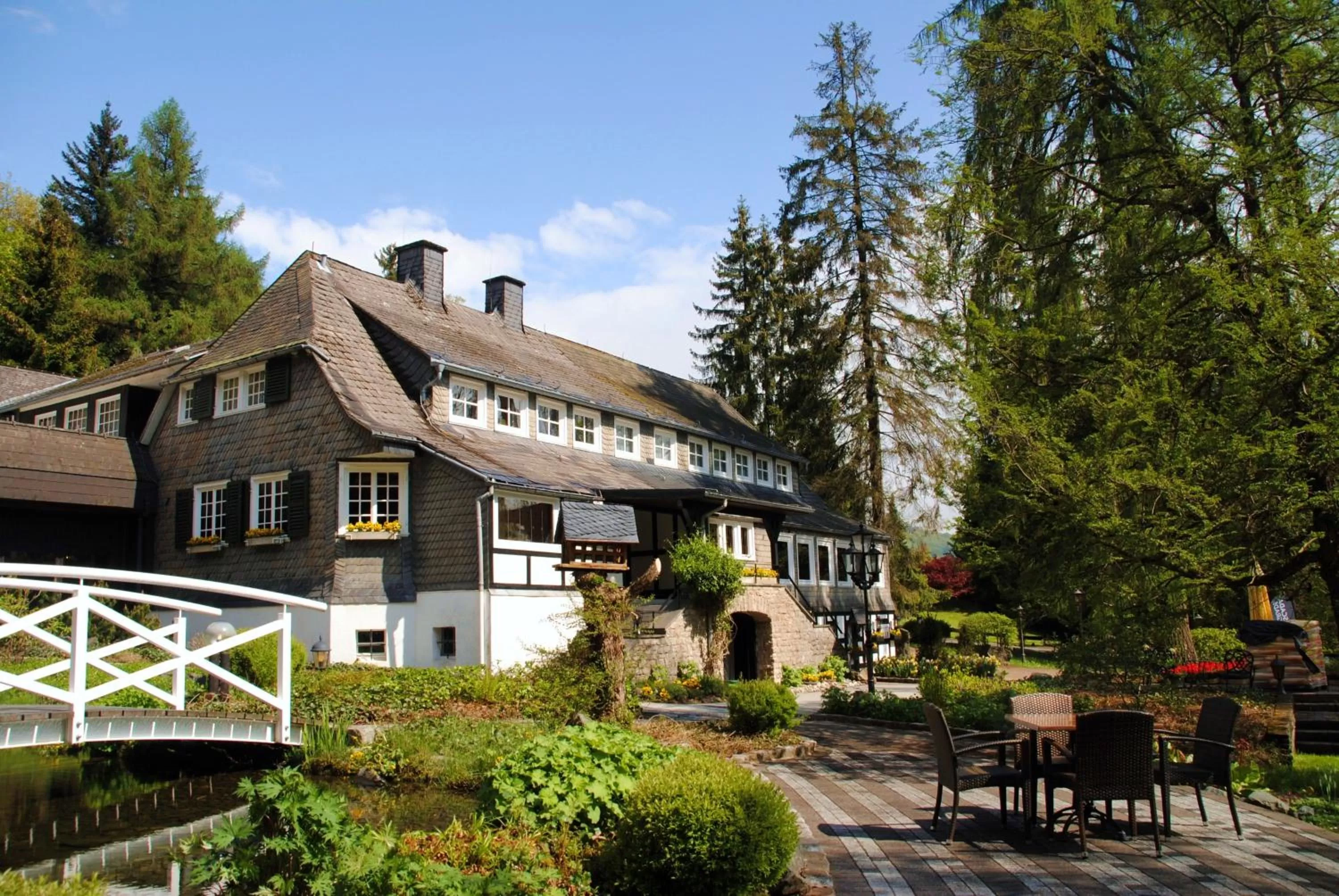 Property building in Romantik Hotel Stryckhaus
