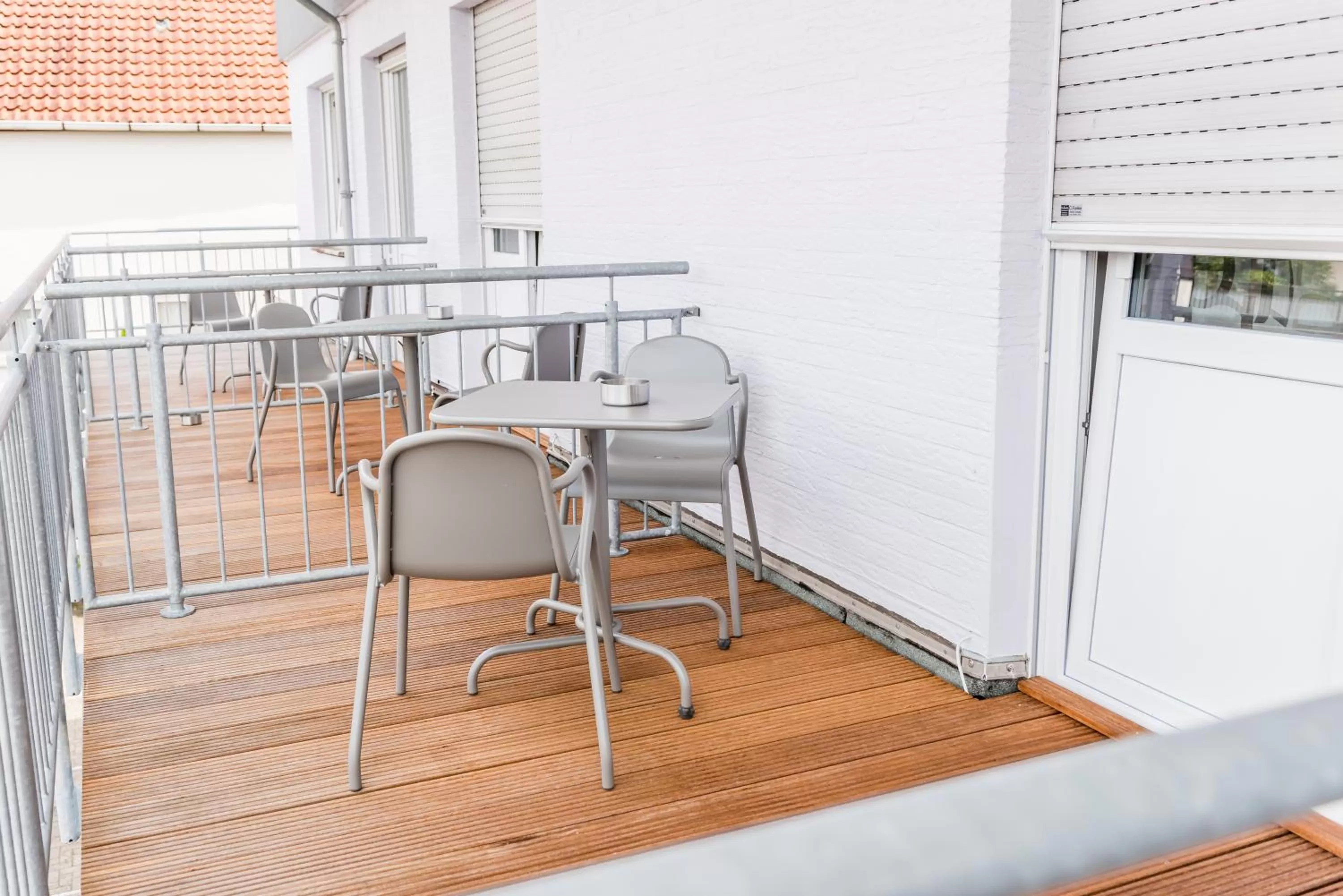 Balcony/Terrace in Schäfers Hotel, Self-Check-in, Cafe und Bäcker am Hotel