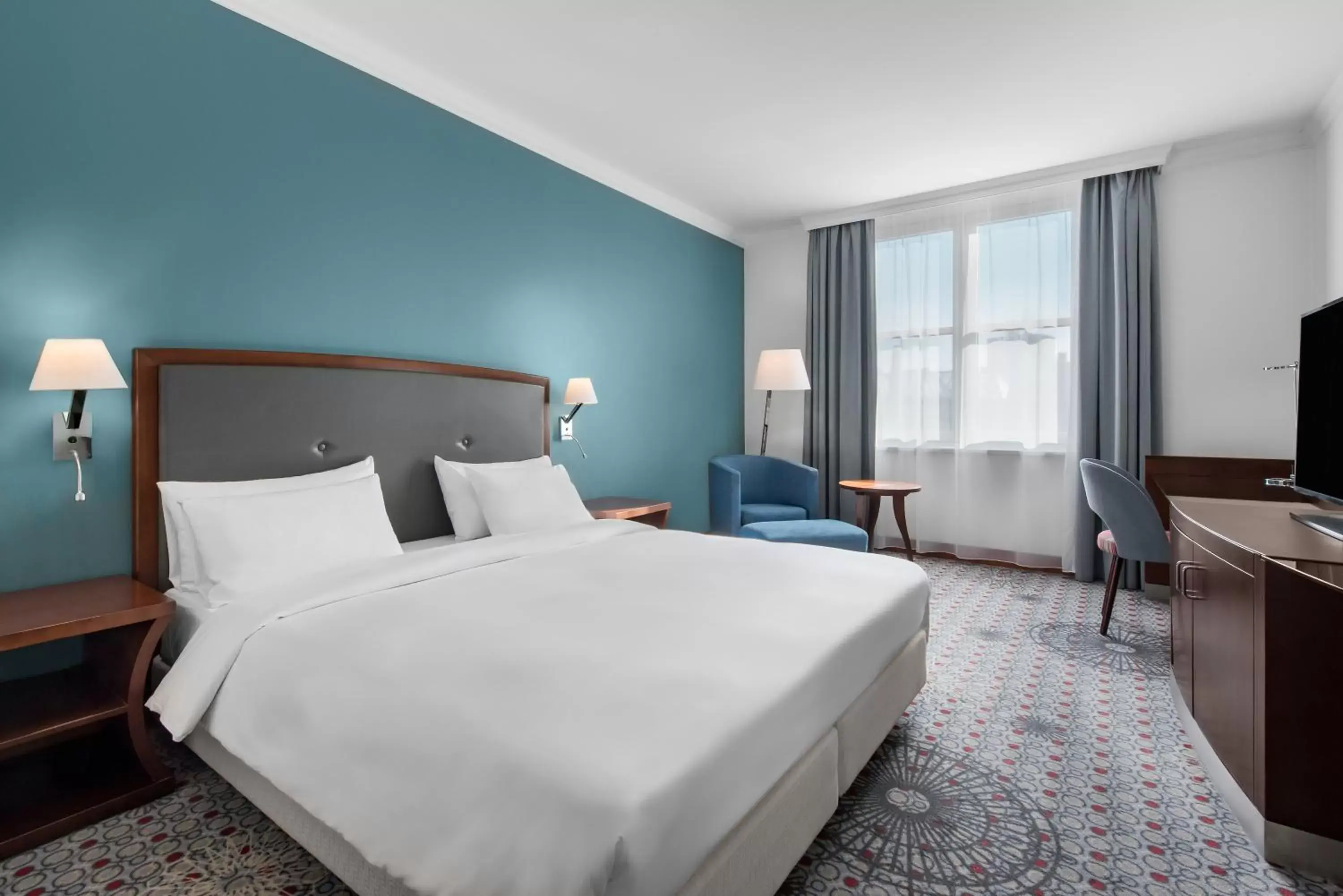 Standard Room with Park View in Radisson Blu Hotel Wroclaw Standard Room with Park View in Radisson Blu Hotel Wroclaw