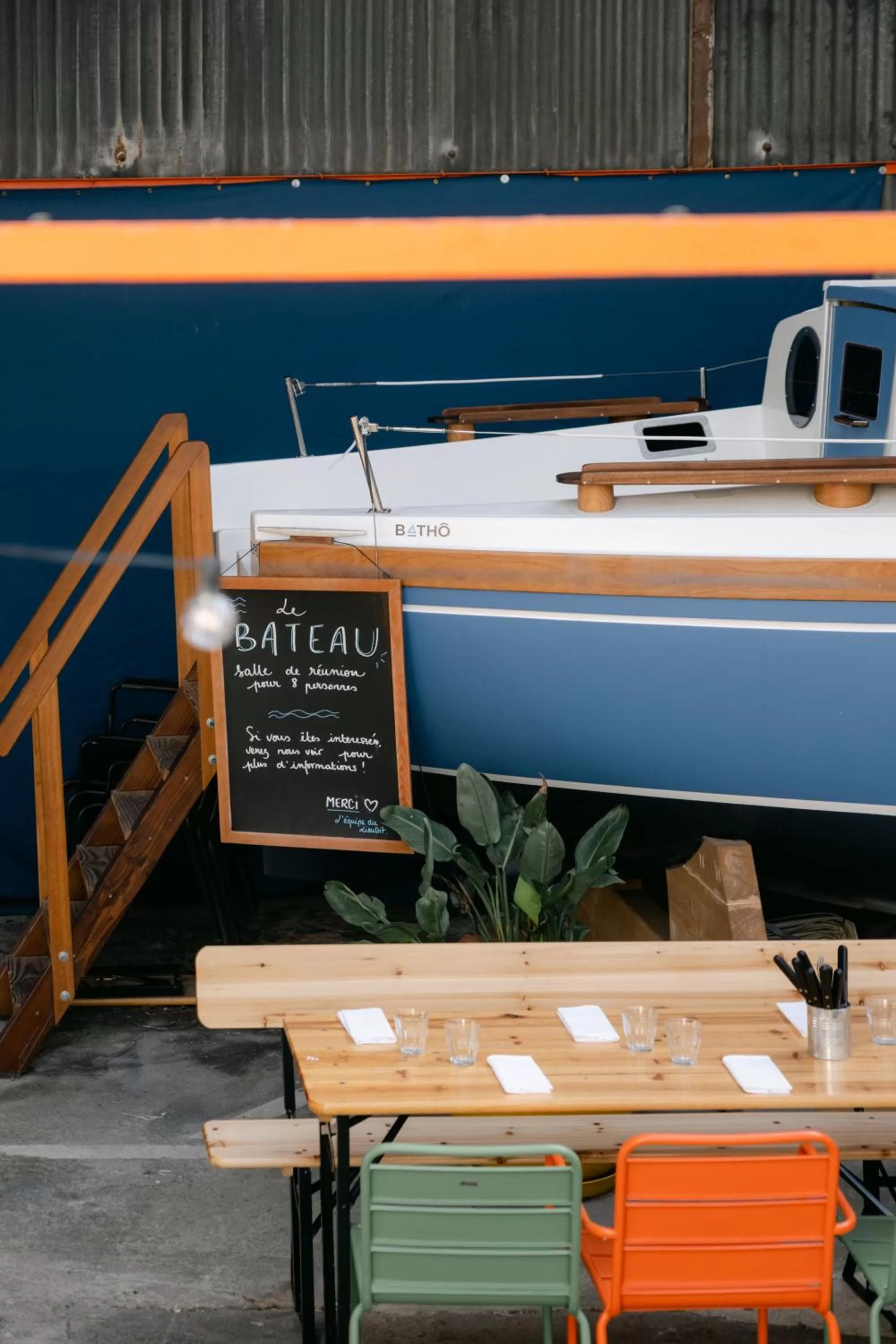 Patio in Le Lieu Dit