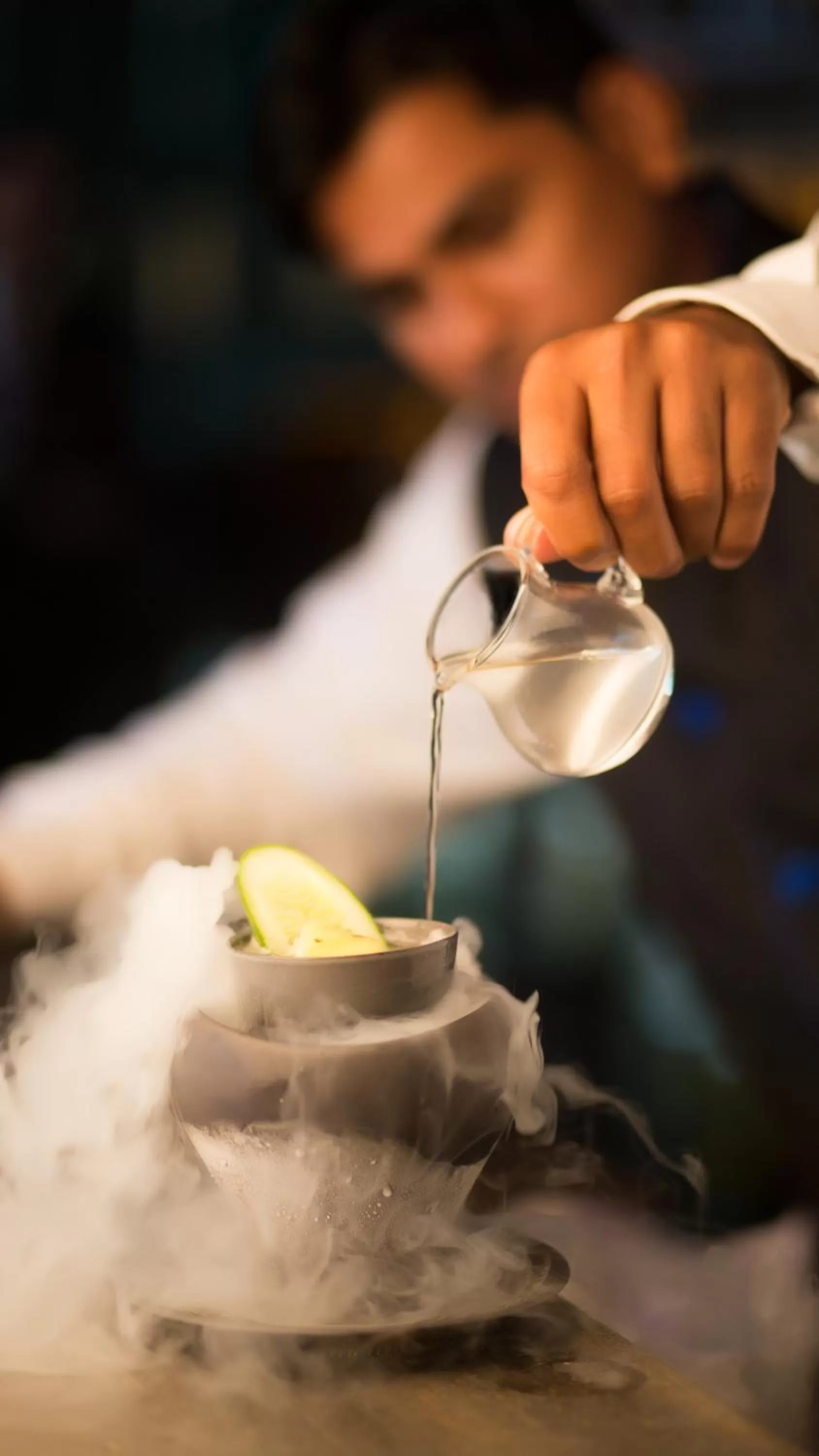 Food close-up in Taj Palace, New Delhi