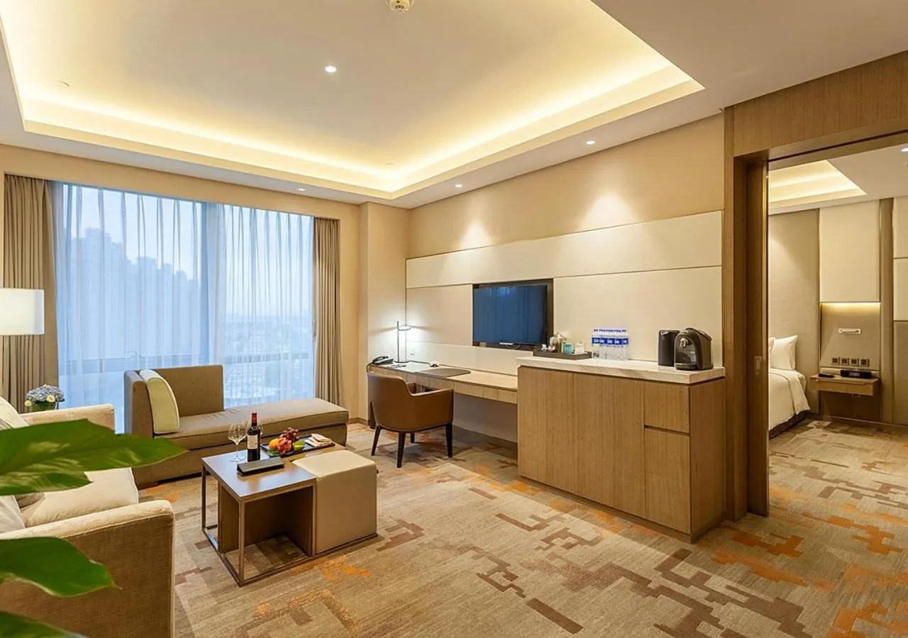 Living room, Seating Area in Radisson Exhibition Center Shanghai