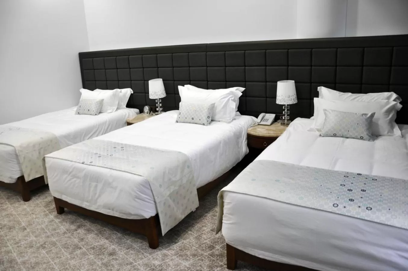 Bed in Parliament Palace Hotel