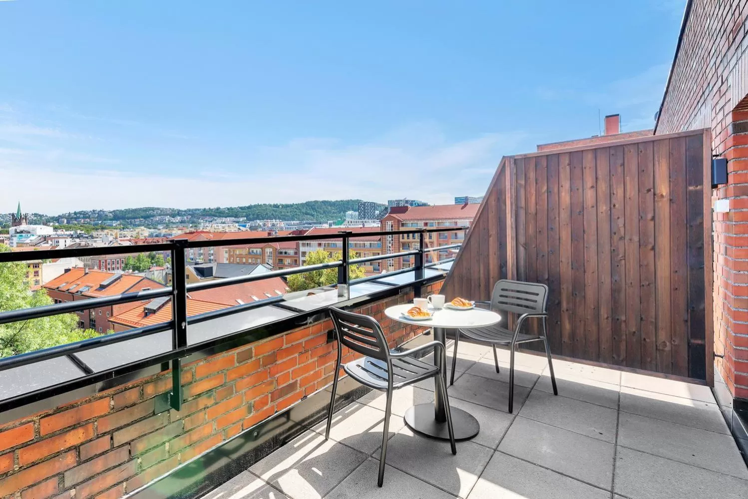 Balcony/Terrace in Forenom Aparthotel Oslo