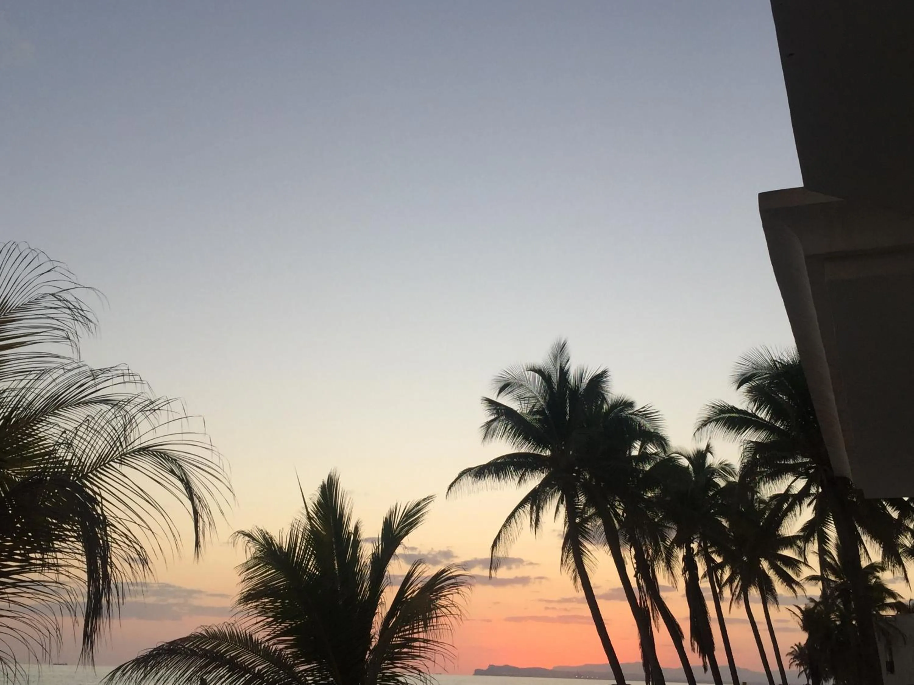 Sunset in Beach Resort Salalah