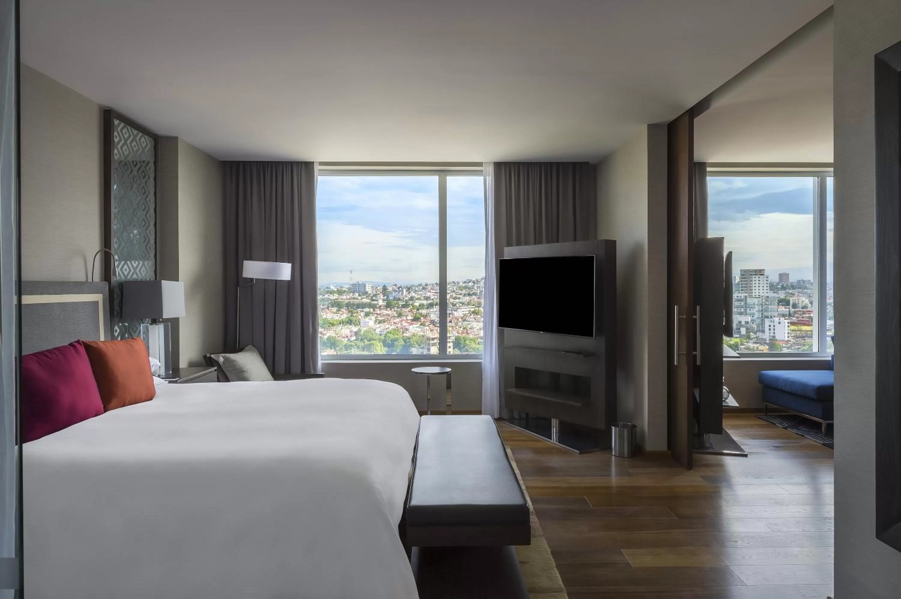 Bed in Grand Fiesta Americana Puebla Angelópolis