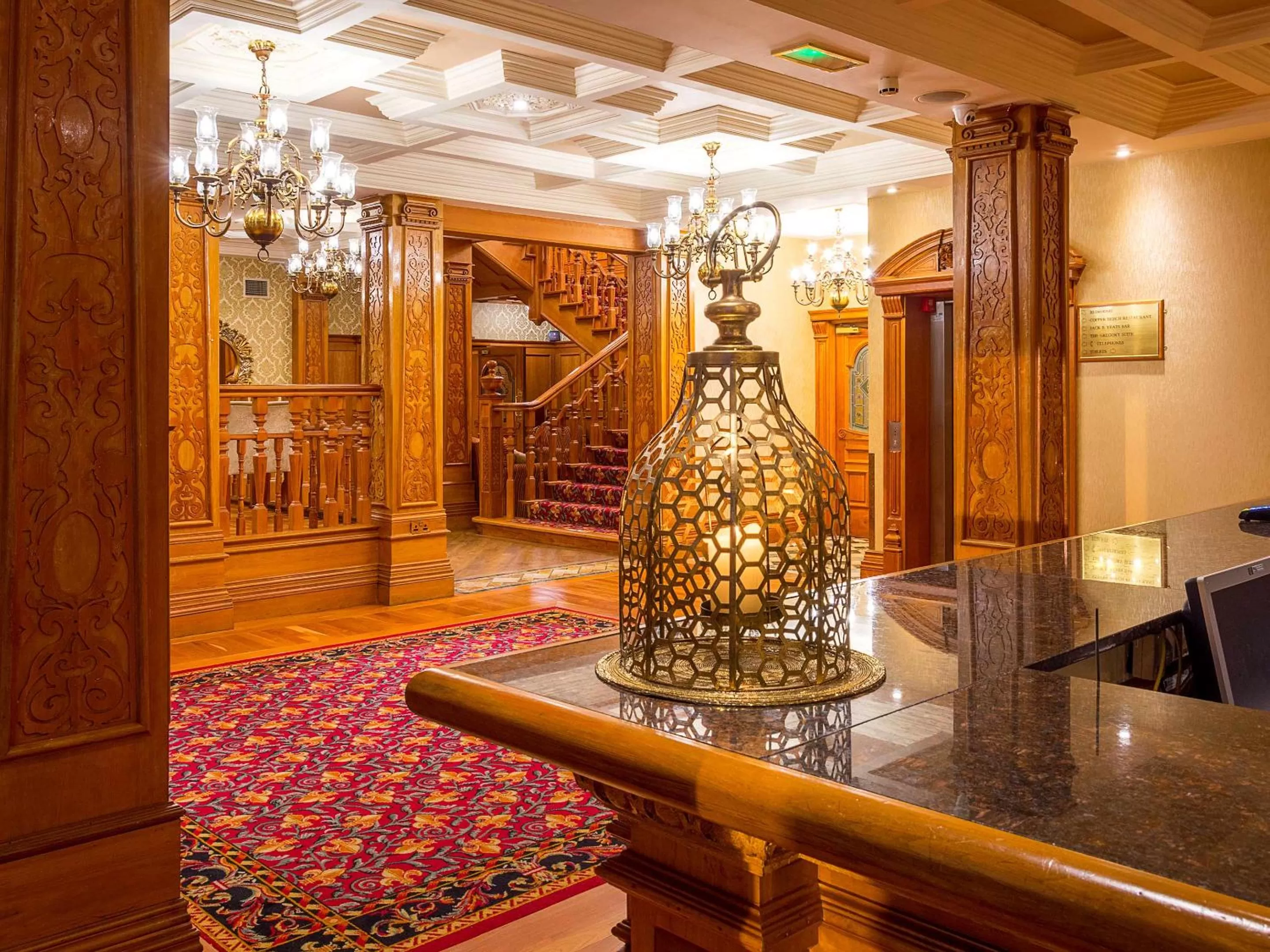 Lobby or reception in Lady Gregory Hotel, Leisure Club & Beauty Rooms