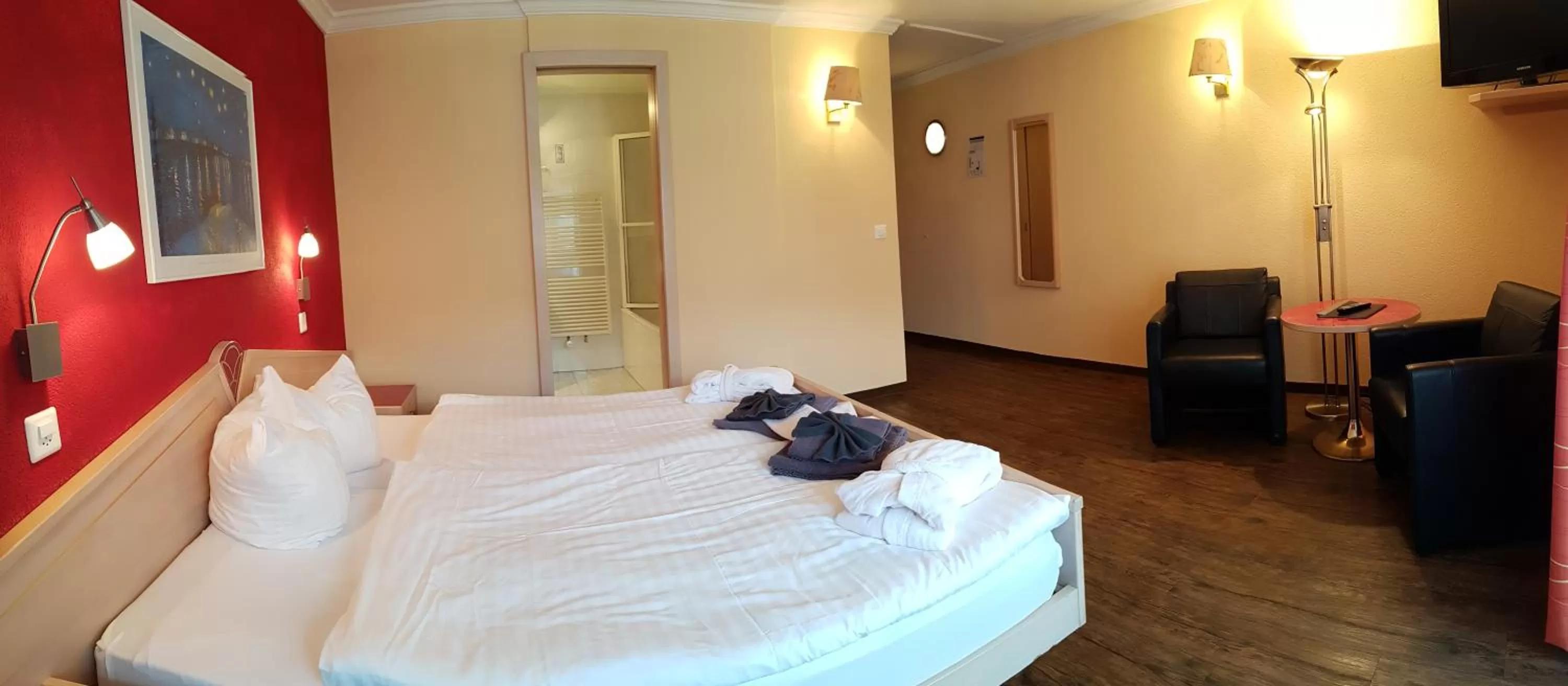 Bedroom, Bed in Hotel Europa