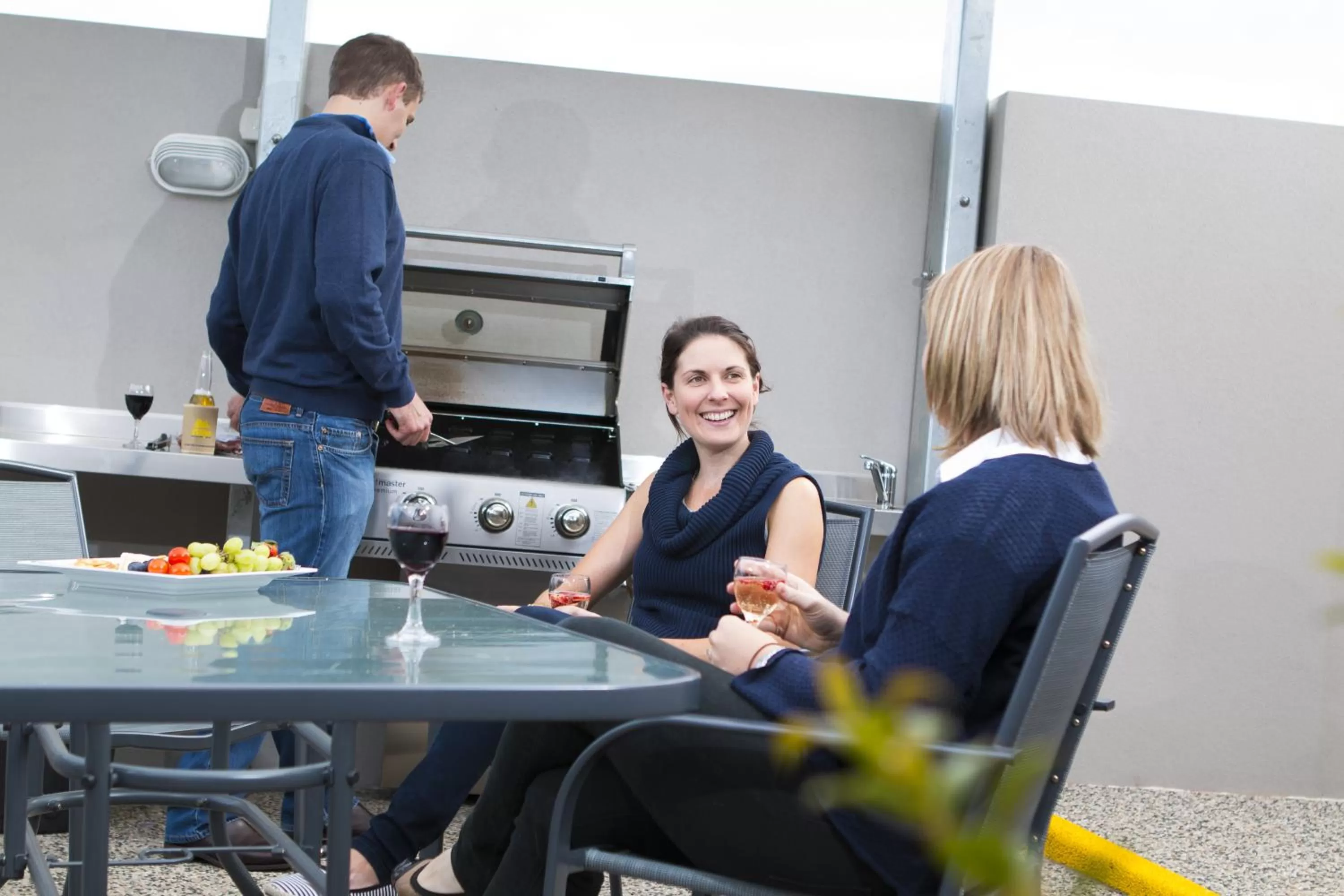 People in Altitude Motel Apartments