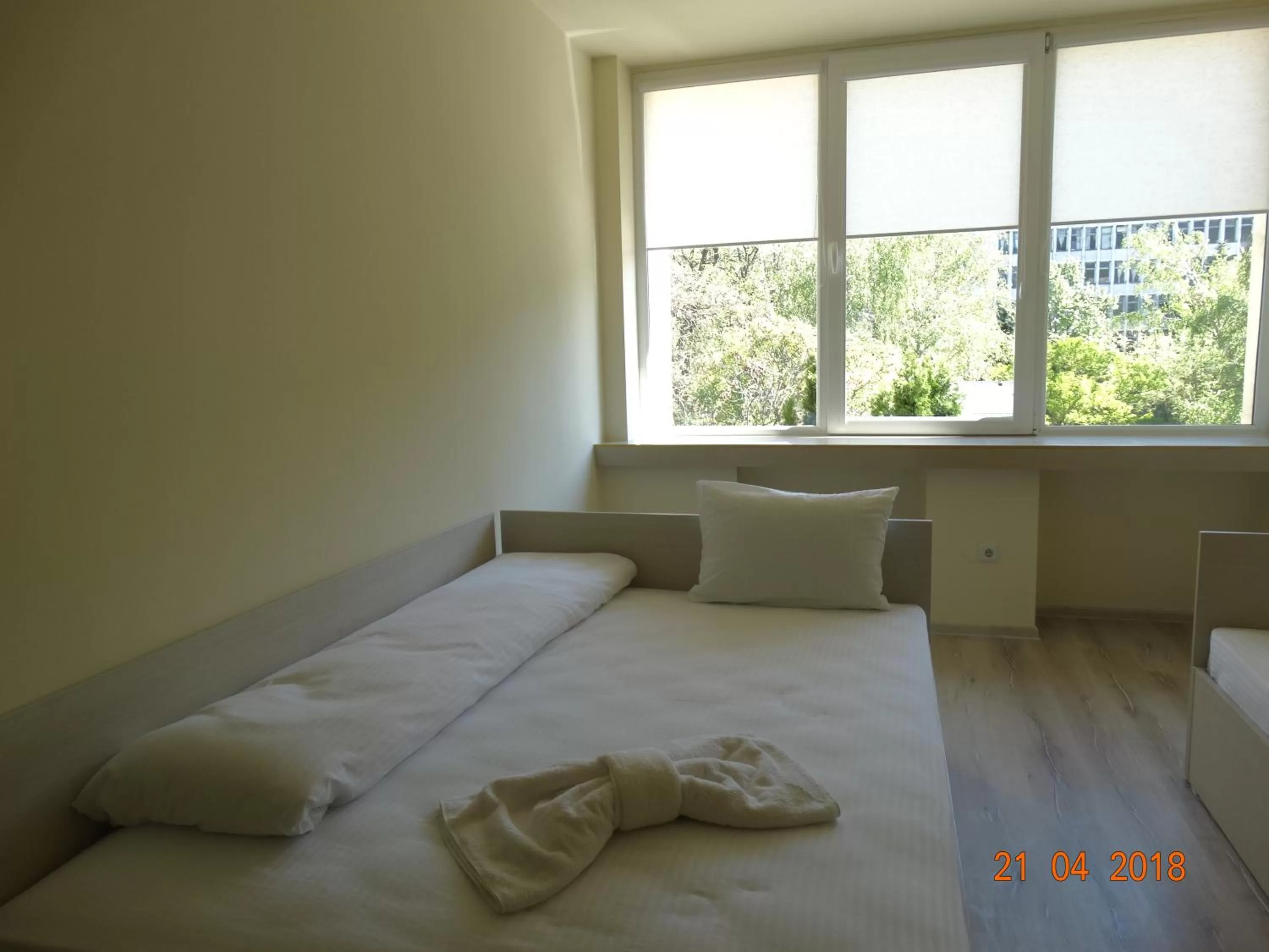 Bed in Hotel Lago Peshtera