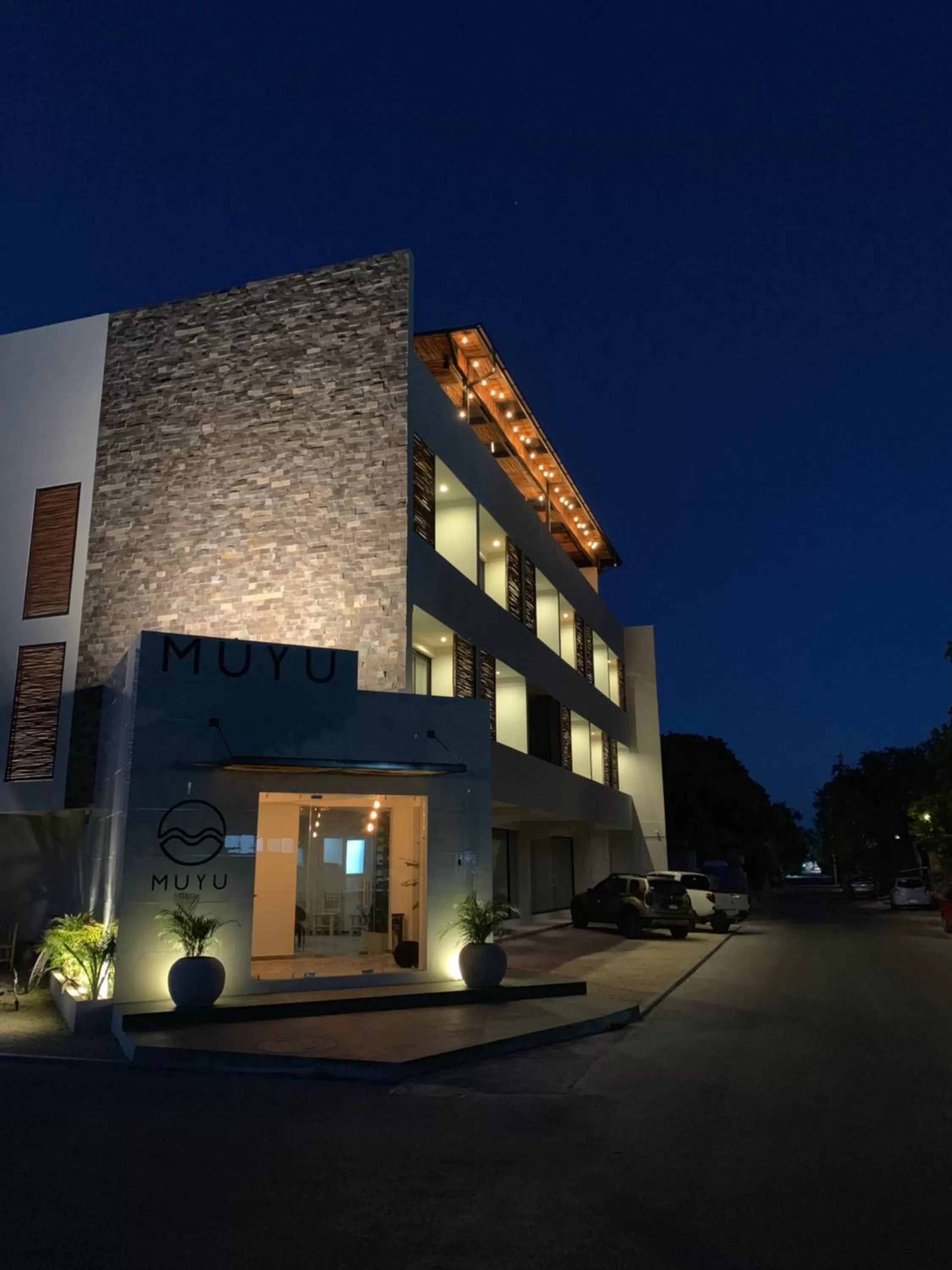 Facade/entrance in Hotel Muyu Tulum