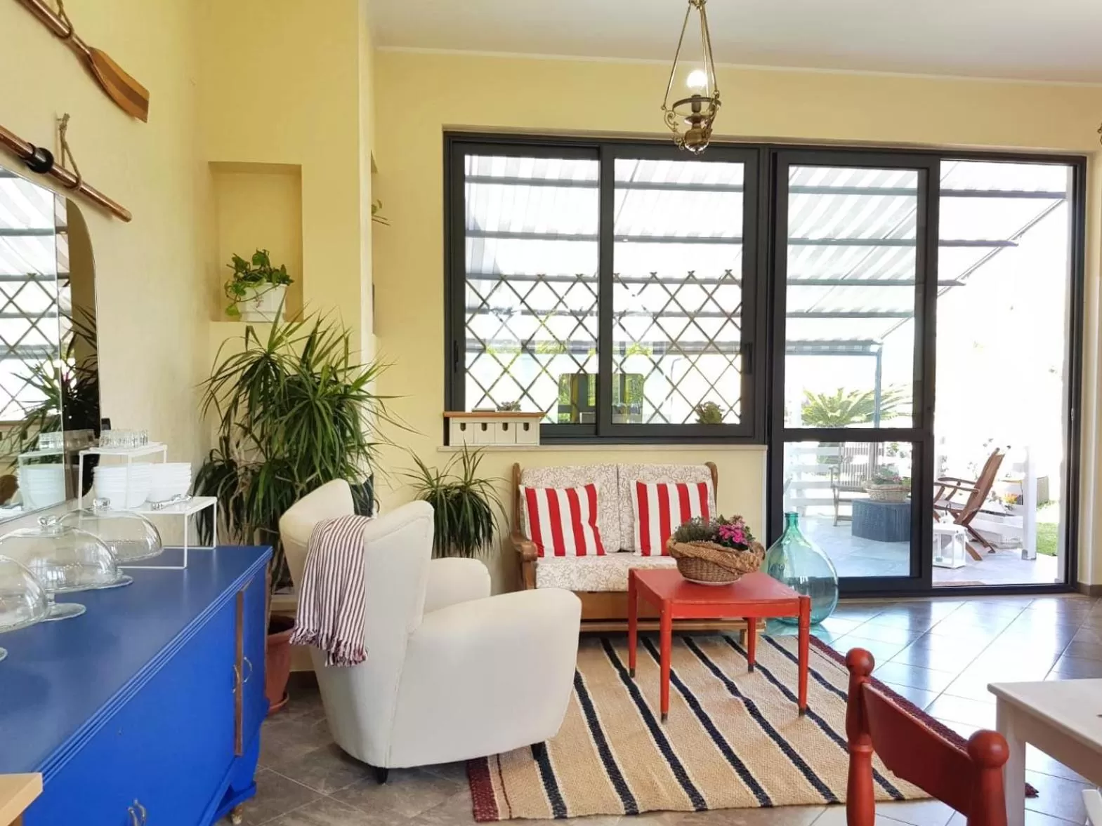 Breakfast, Seating Area in Villa del Mar - Sperlonga Vertice Rooms