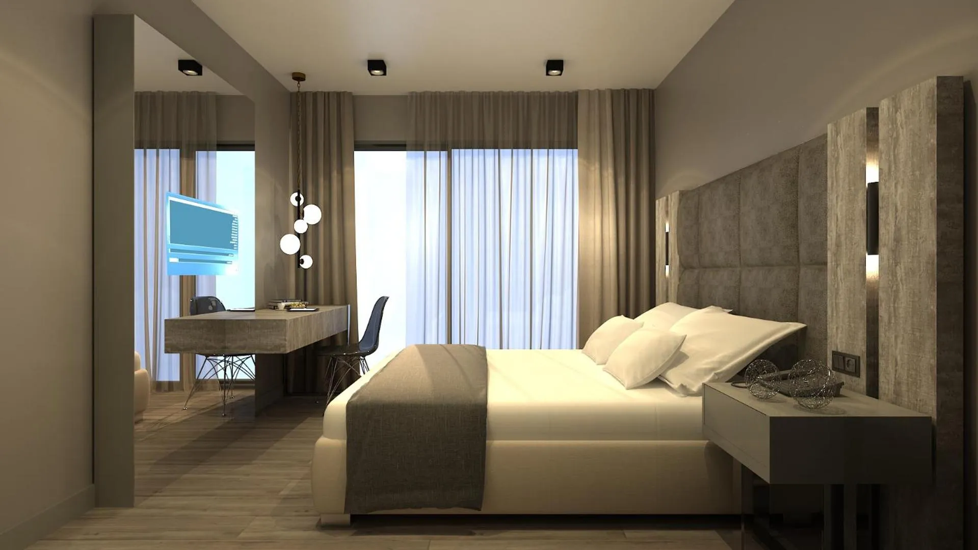 Bed in Pasaport Pier Hotel