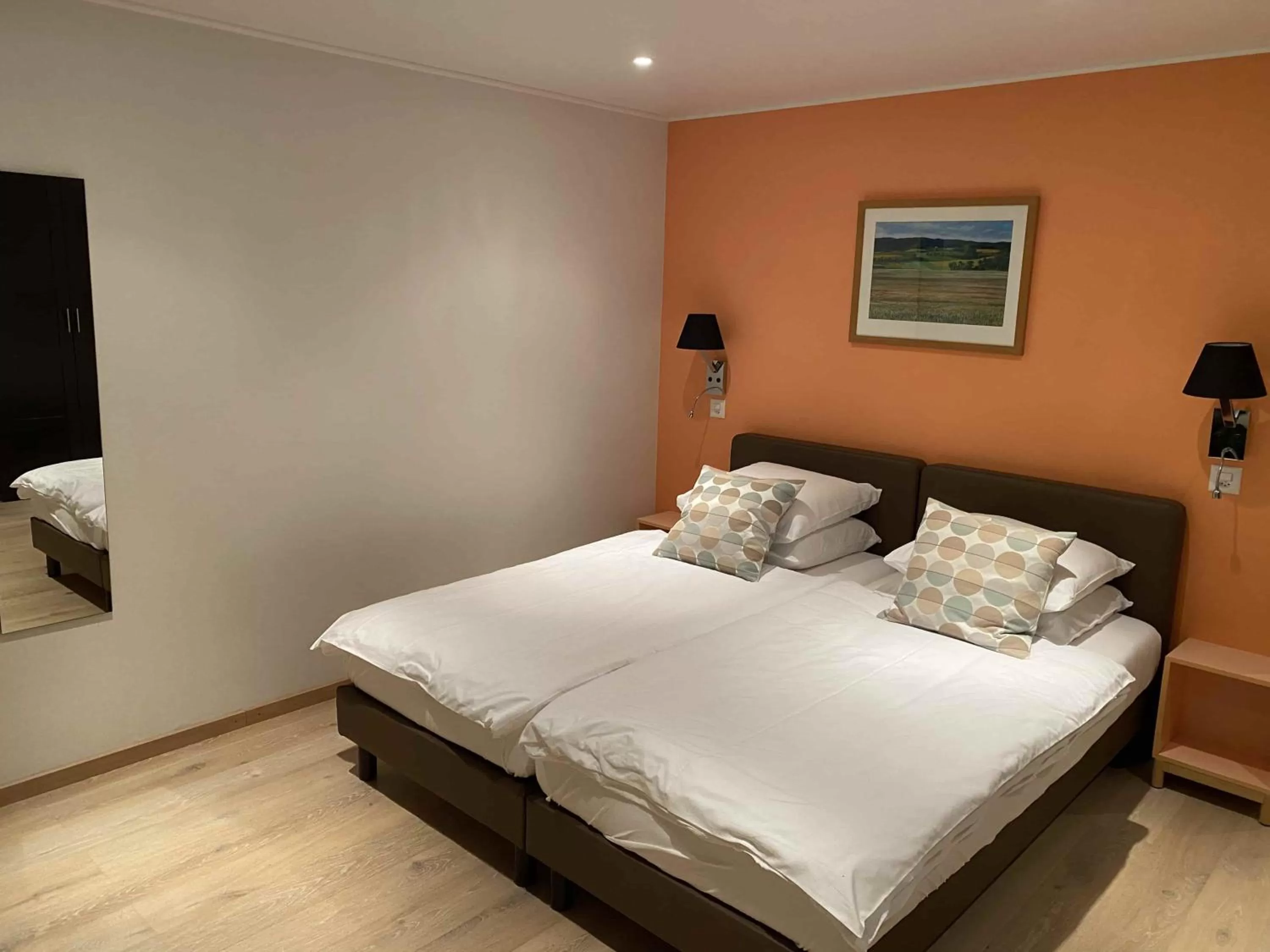 Bed in Auberge de Dully