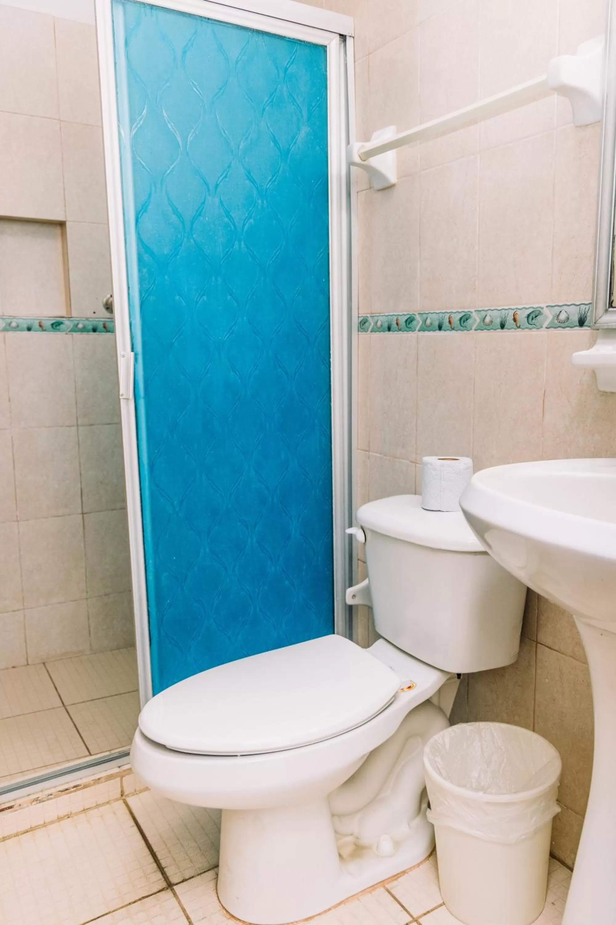 Bathroom in Hotel Cervantino