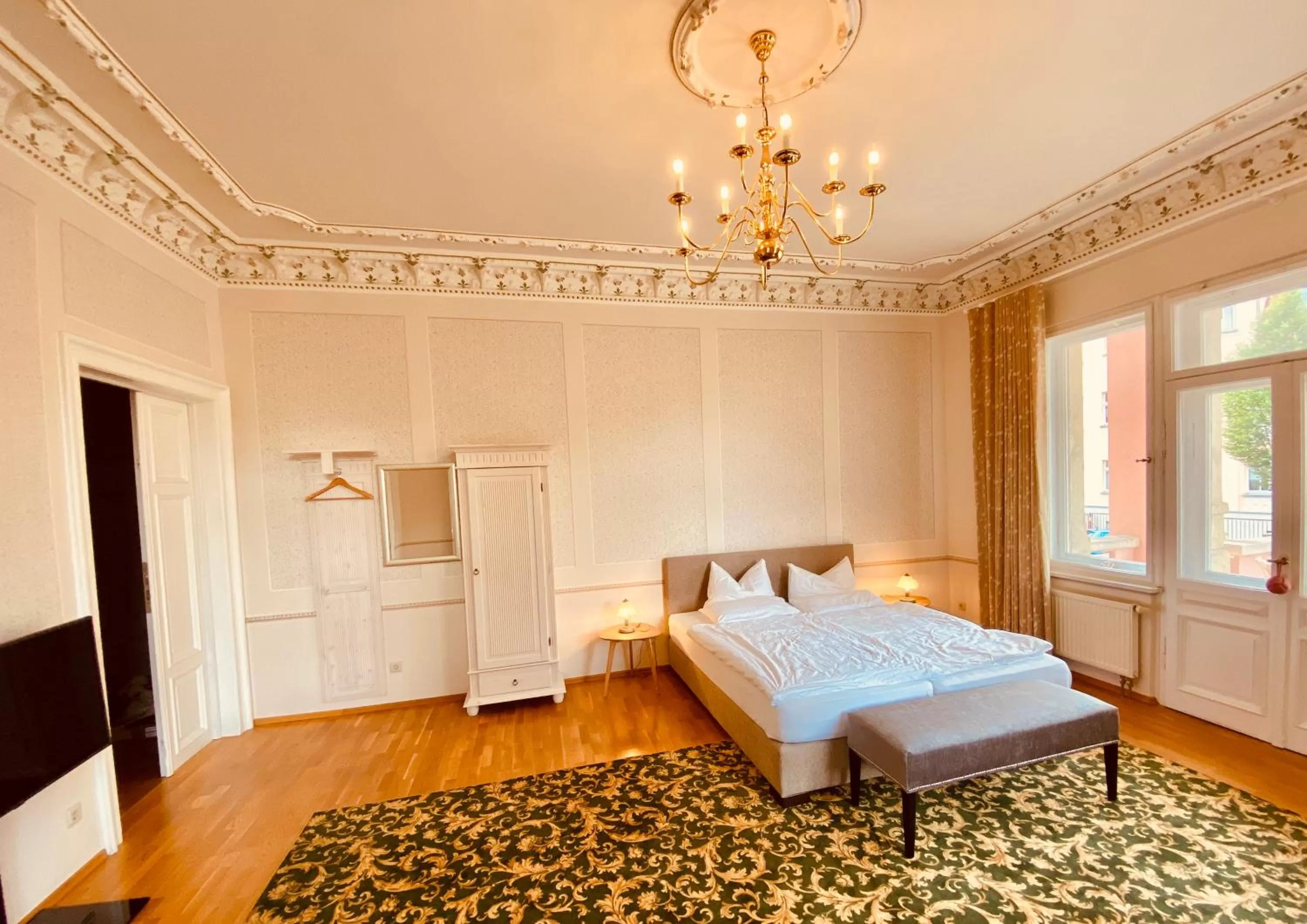 Bed in Villa Antonia