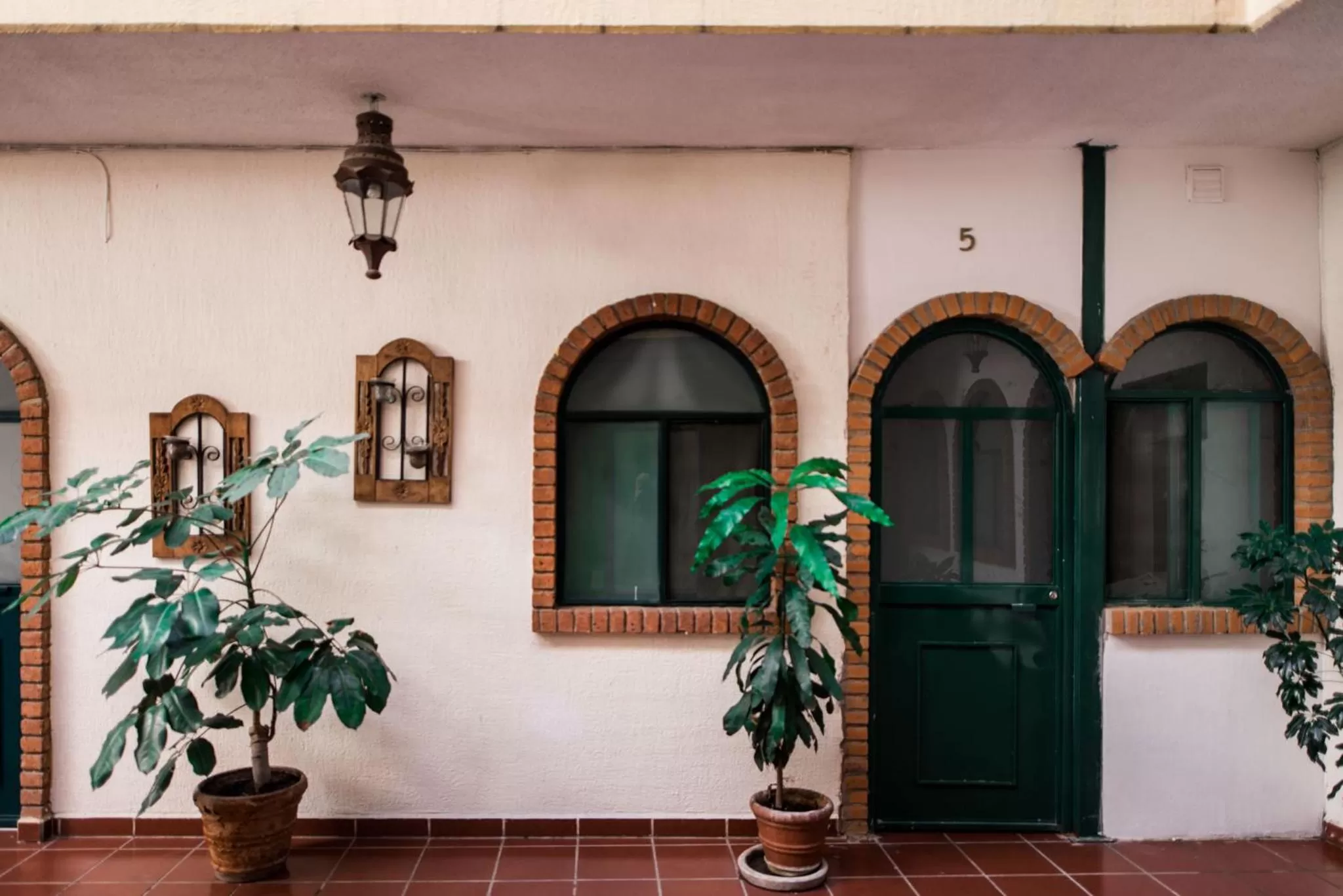 Patio in Hotel María Elena