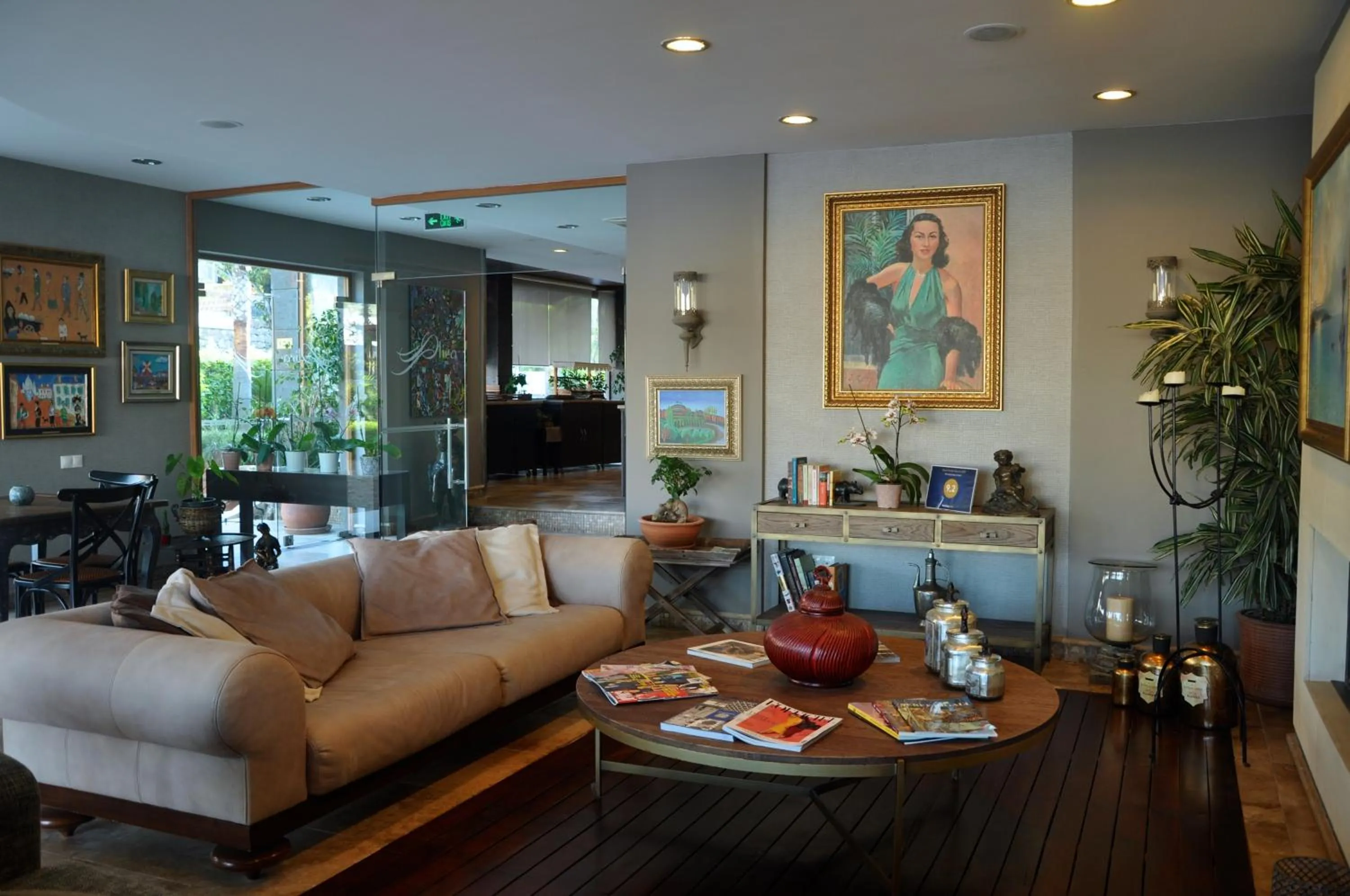 Lobby or reception in Olira Boutique Hotel&SPA