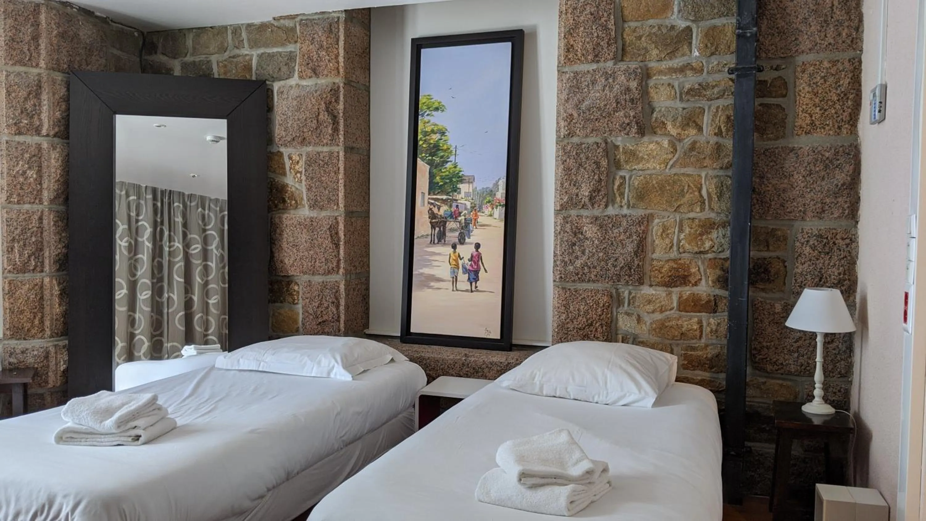 Bed in Hotel De L'Europe