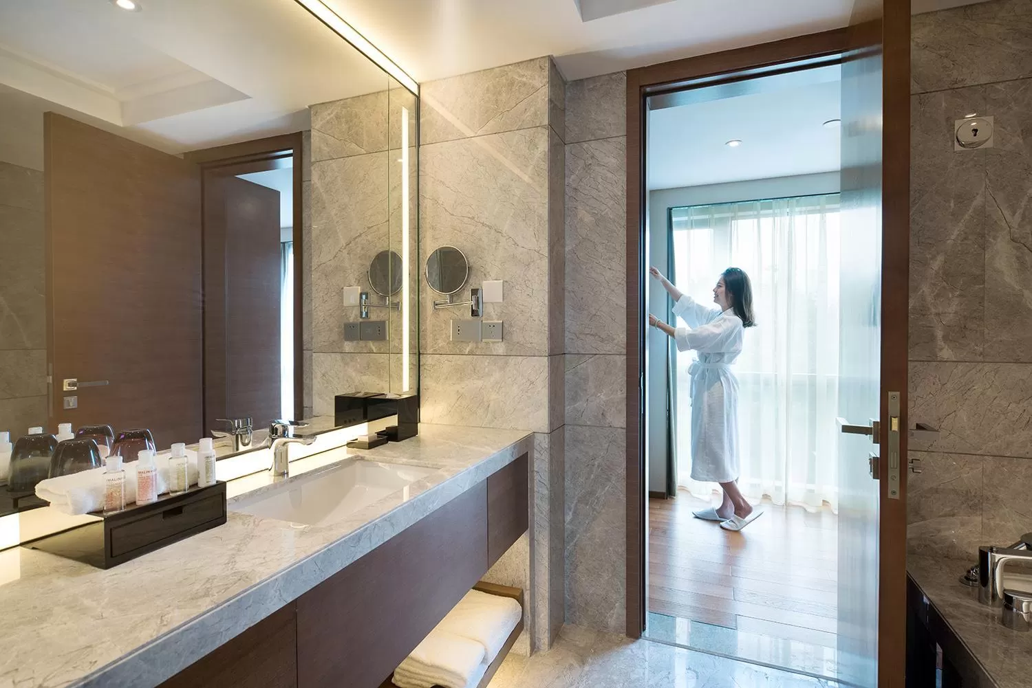 Bathroom in Fraser Suites Shenzhen