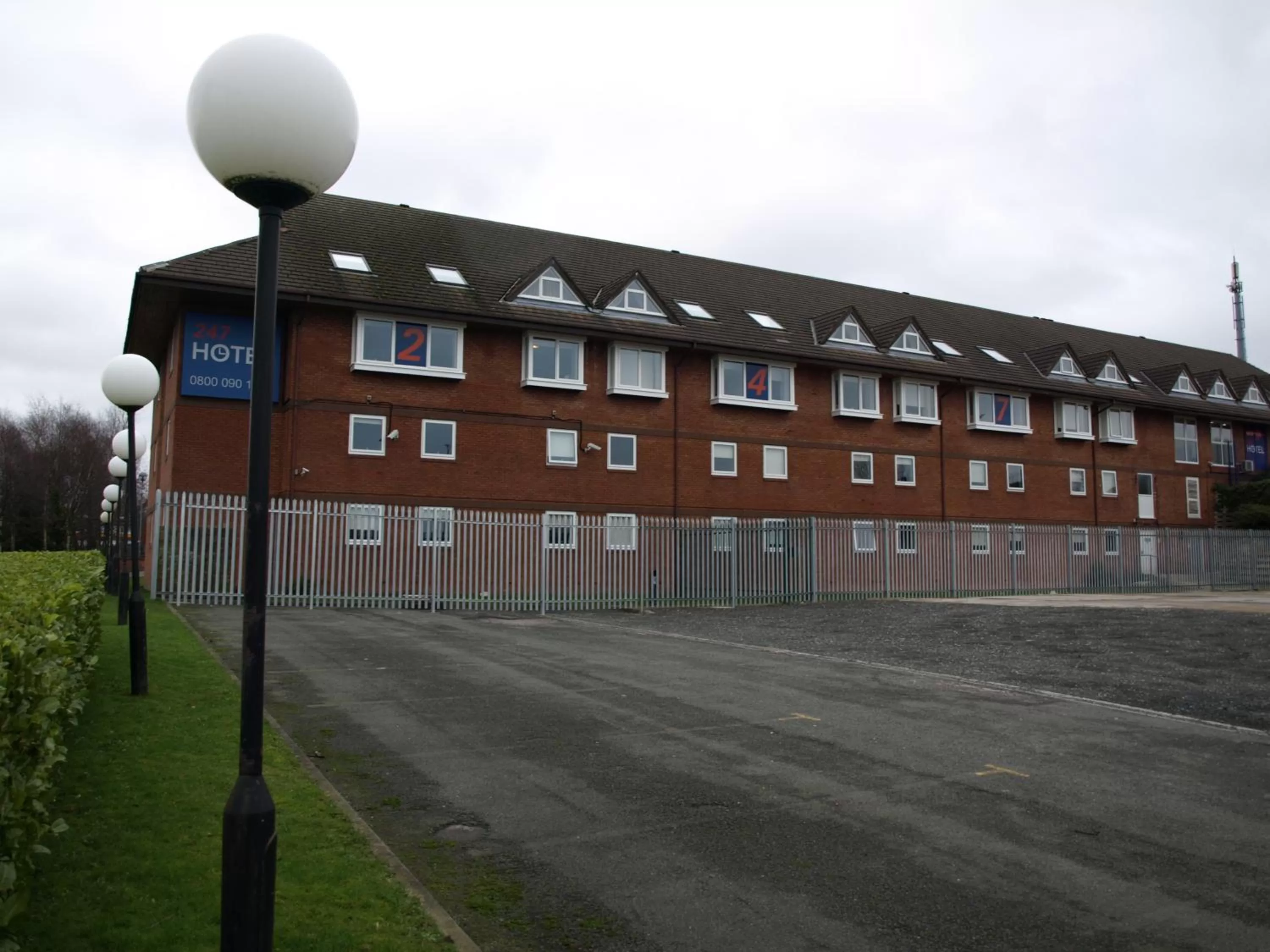 Facade/entrance in 247Hotel