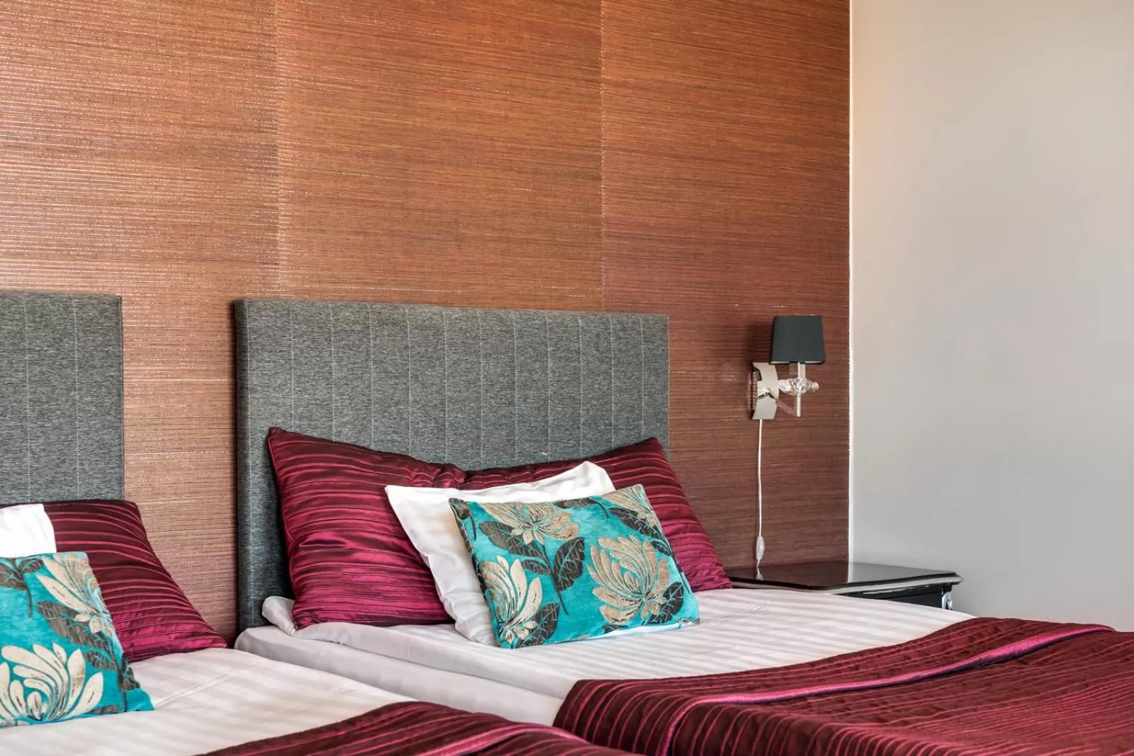 Bed in Hotel Rantakalla