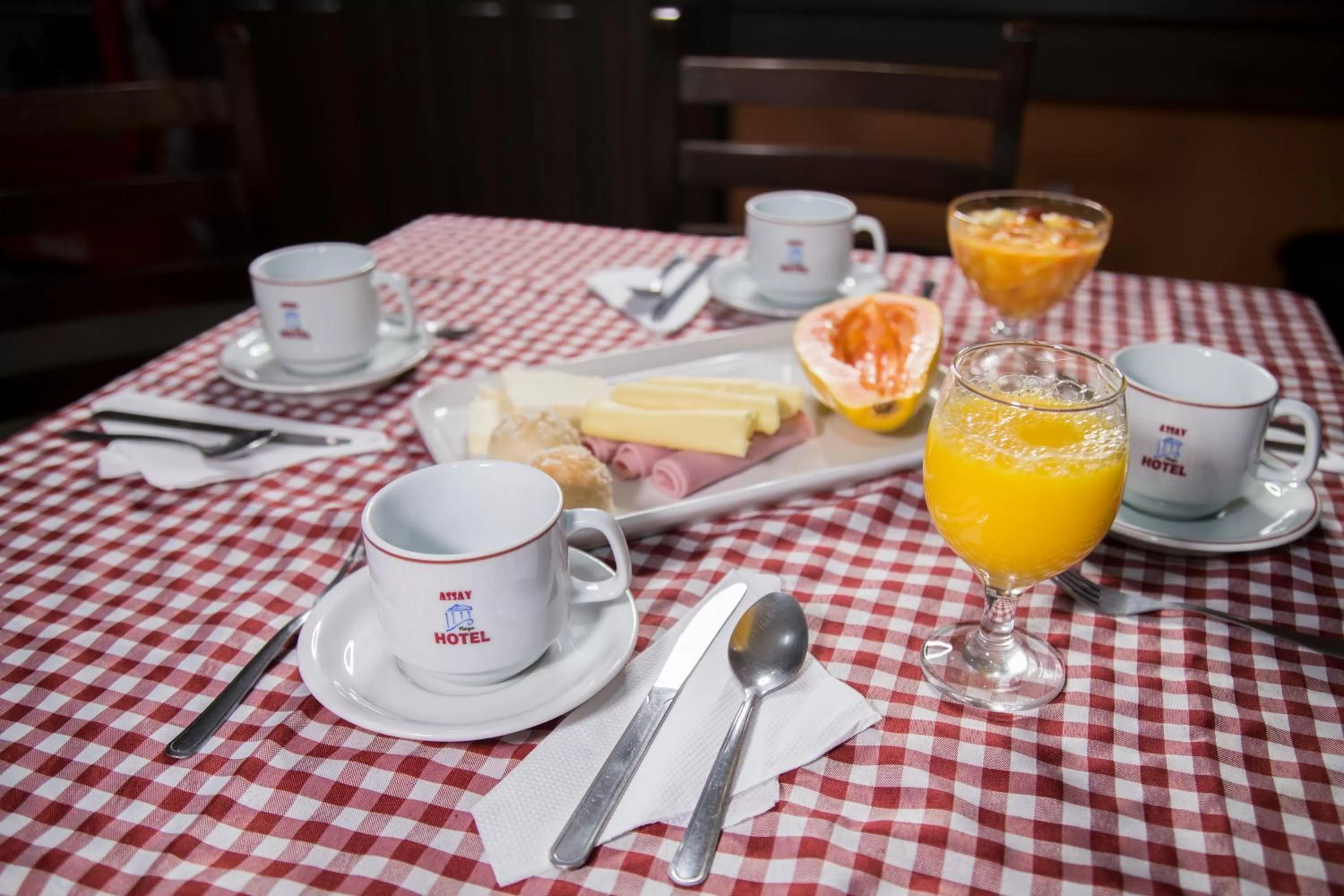 Breakfast in Assay Plaza Hotel