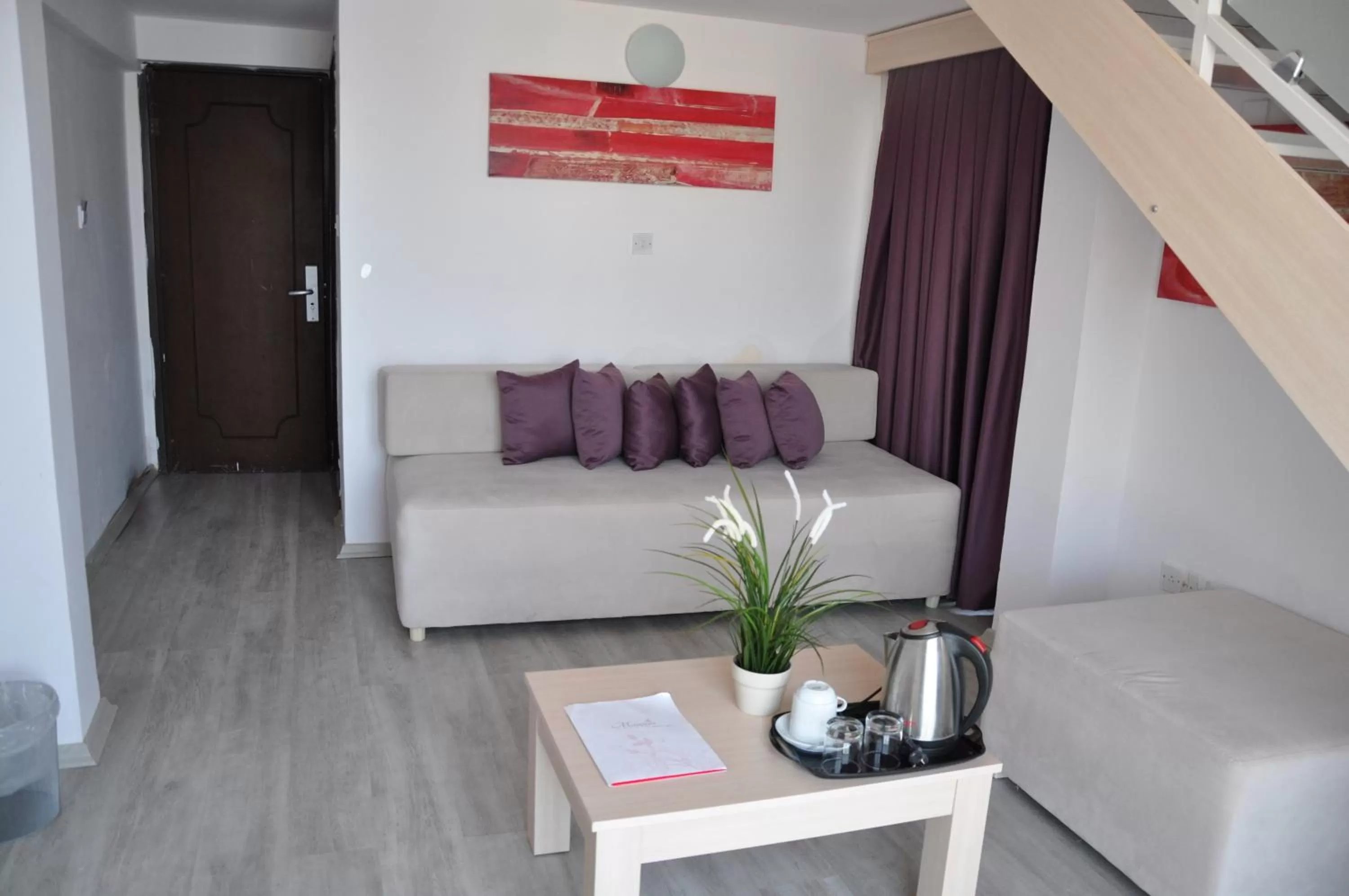 Seating area in Manolya Hotel