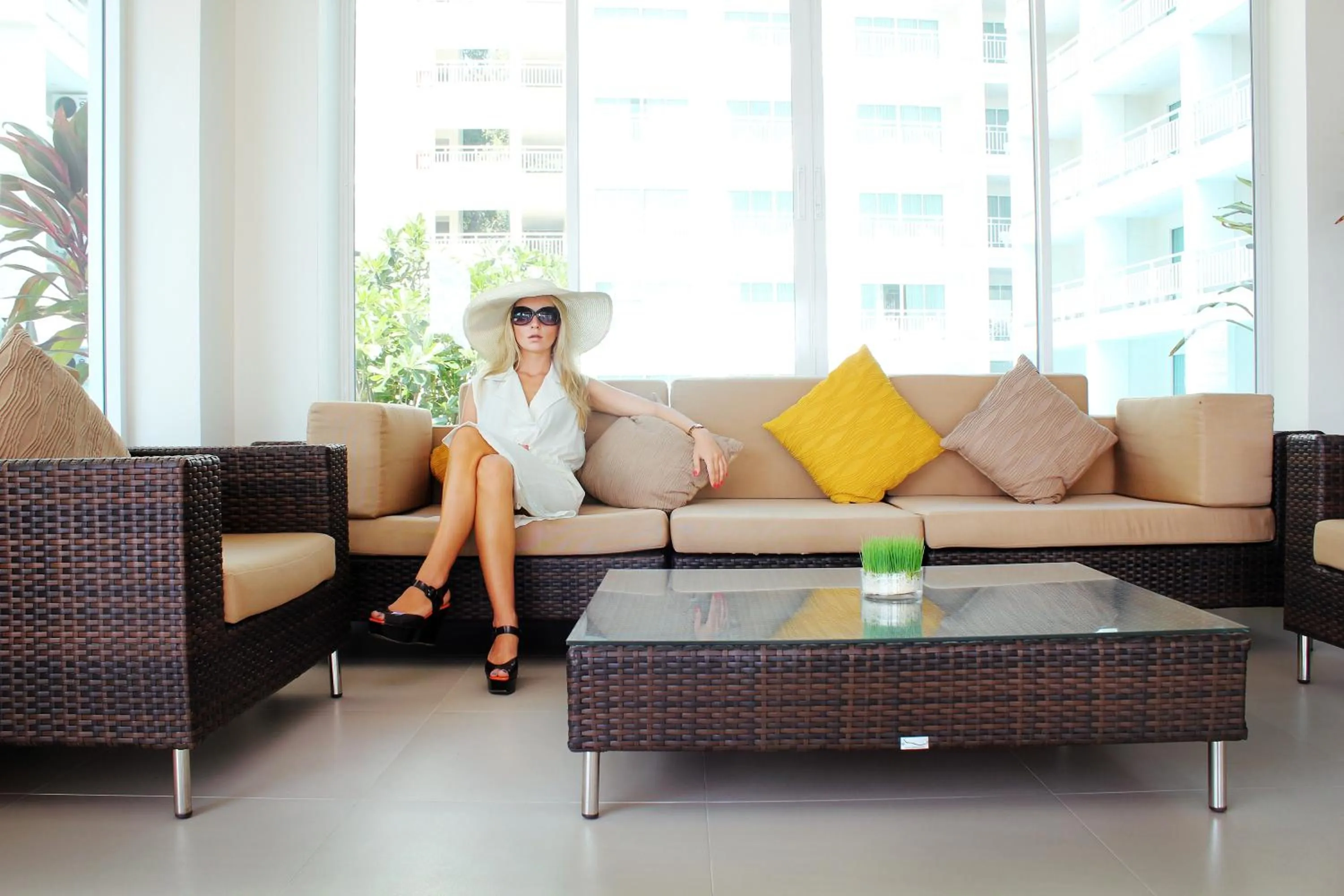 People in Chanalai Hillside Resort, Karon Beach