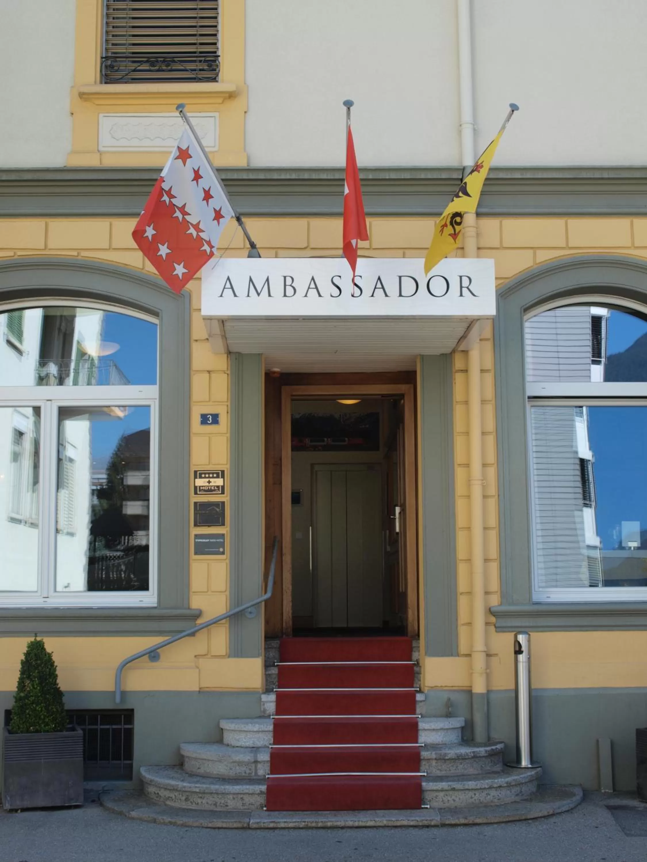 Facade/entrance in Hotel Ambassador