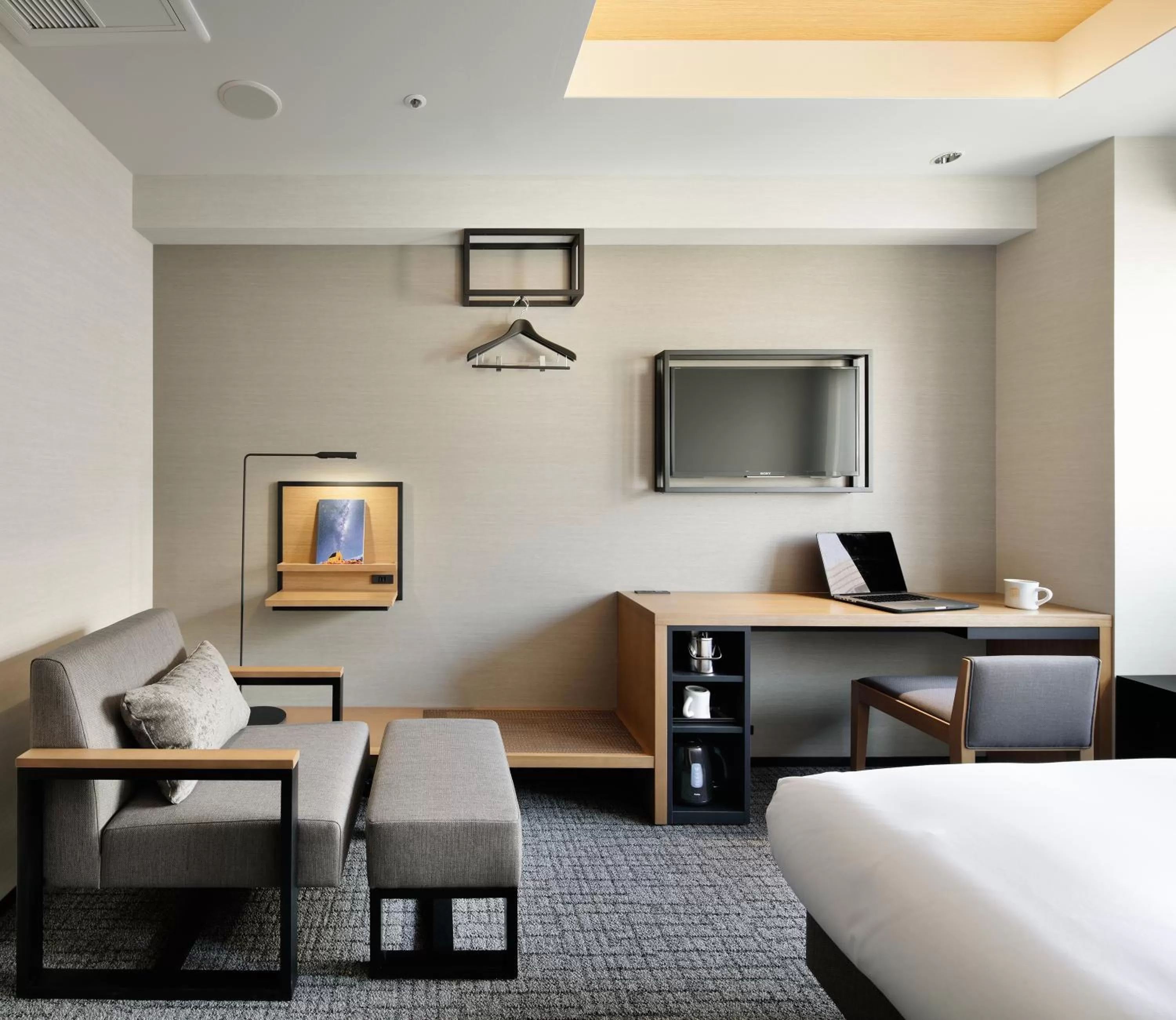 Photo of the whole room, Bed in LAMP LIGHT BOOKS HOTEL nagoya