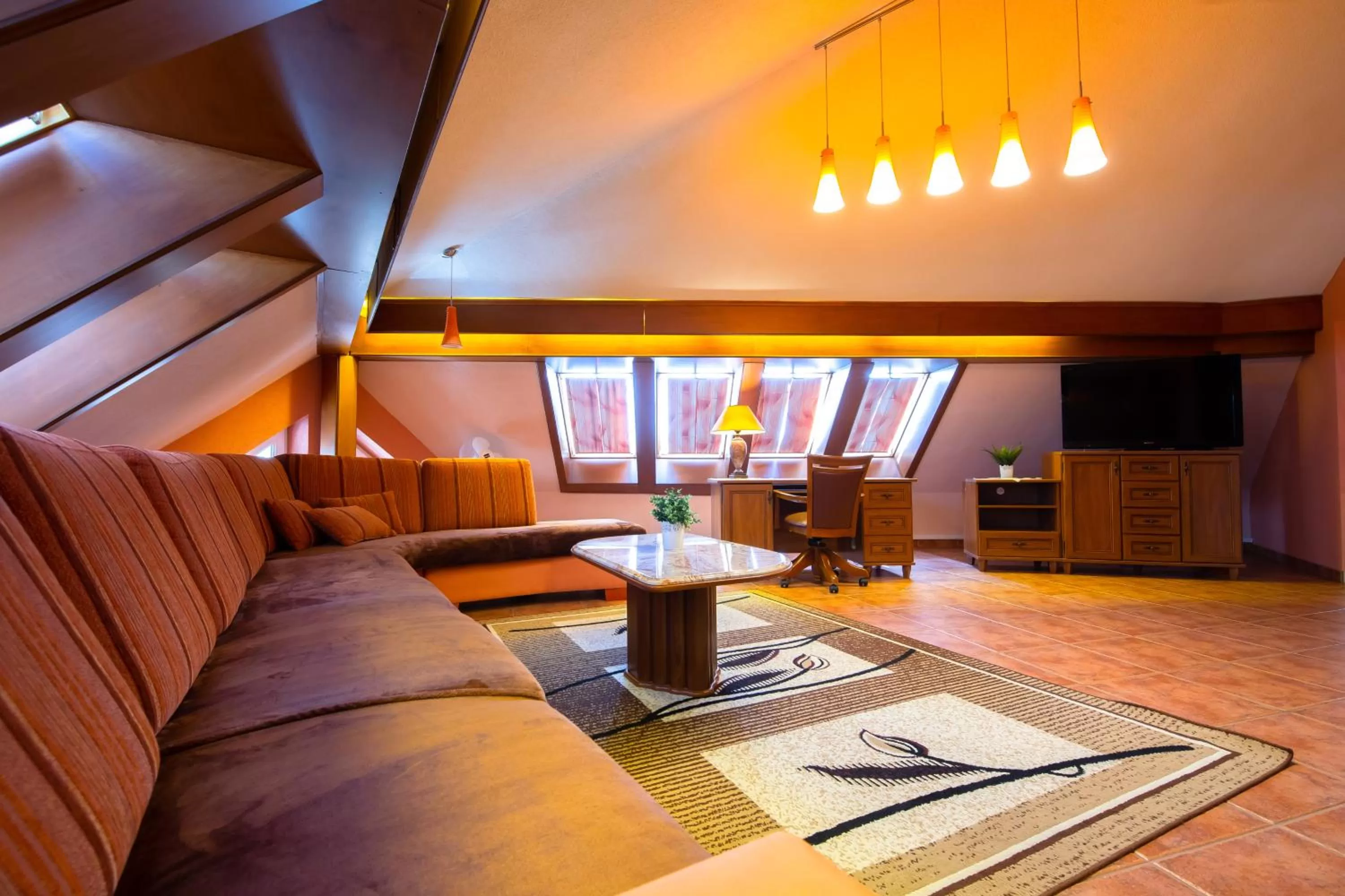 Living room, Seating Area in Spa & Wellness Hotel Orchidea