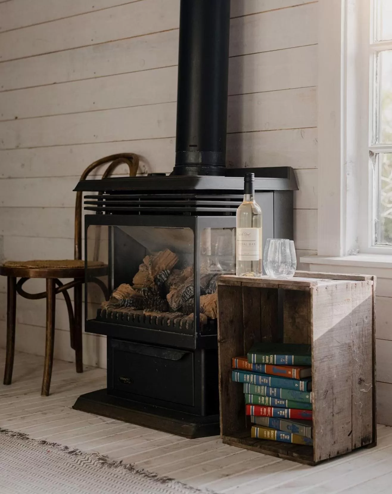 Living room in Locust & Starr Inn