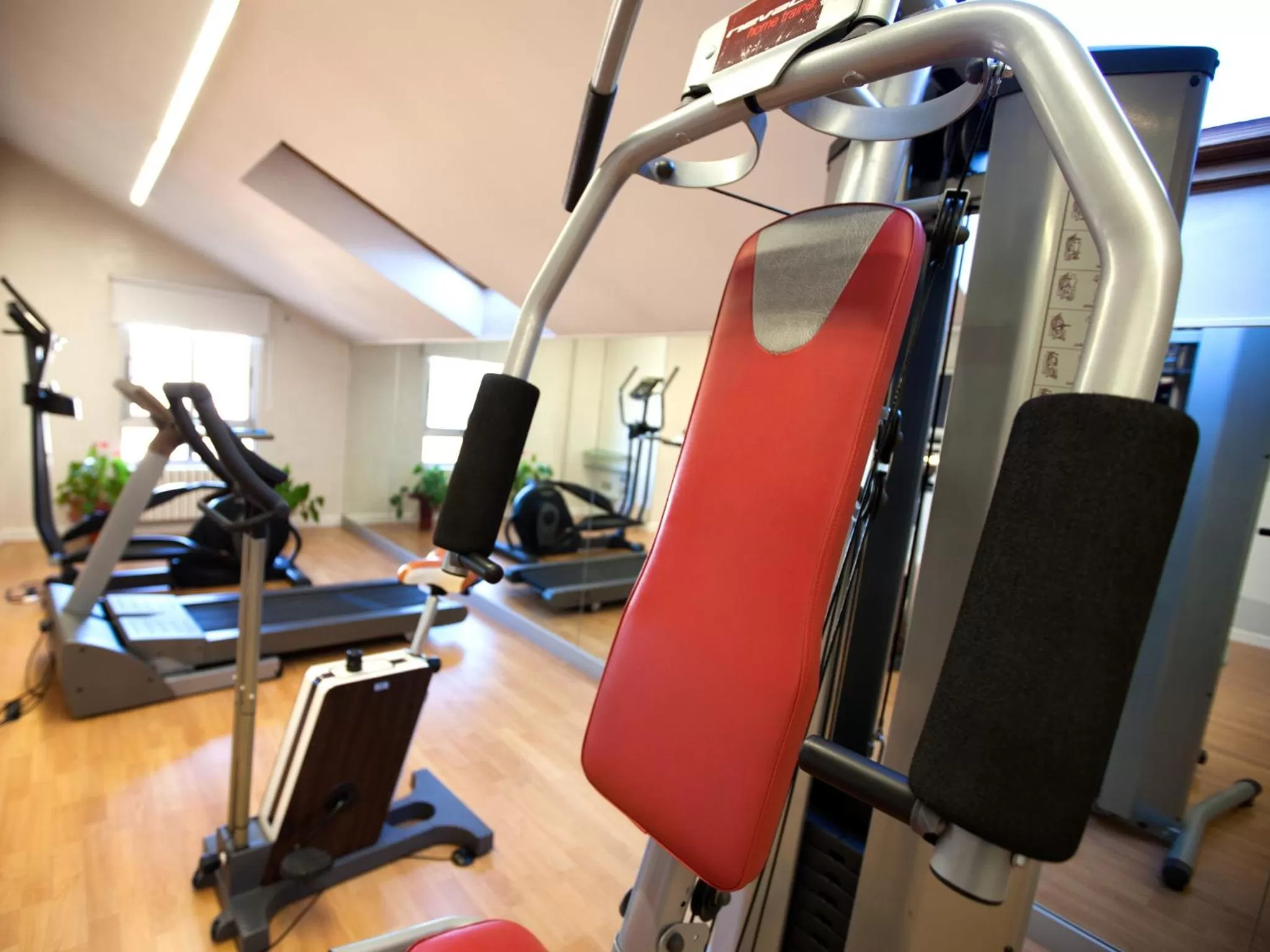 Fitness centre/facilities in Hotel Alfonso VIII