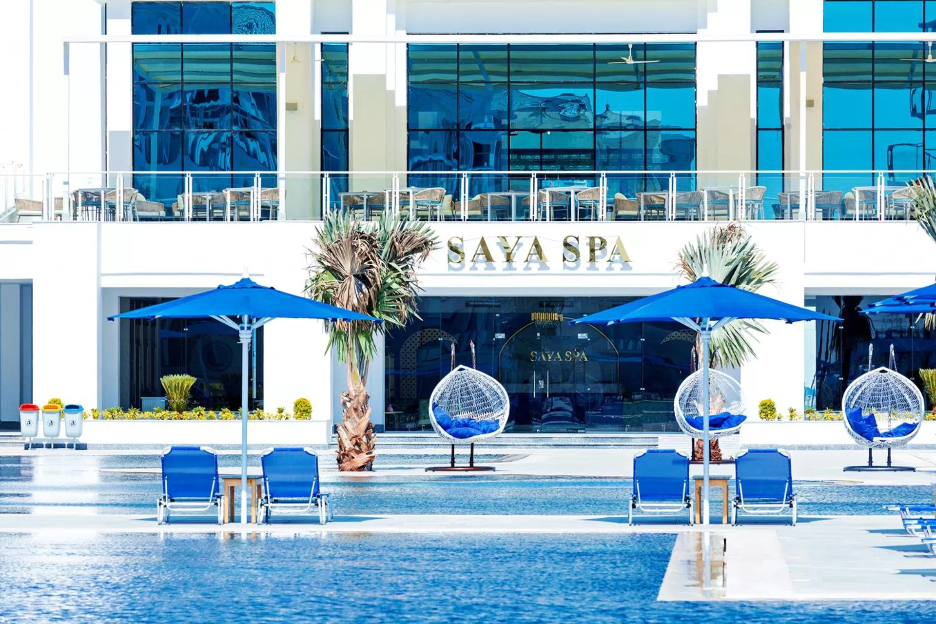 Pool view in Pickalbatros Blu Spa Resort - Adults Friendly 16 Years Plus- Ultra All-Inclusive