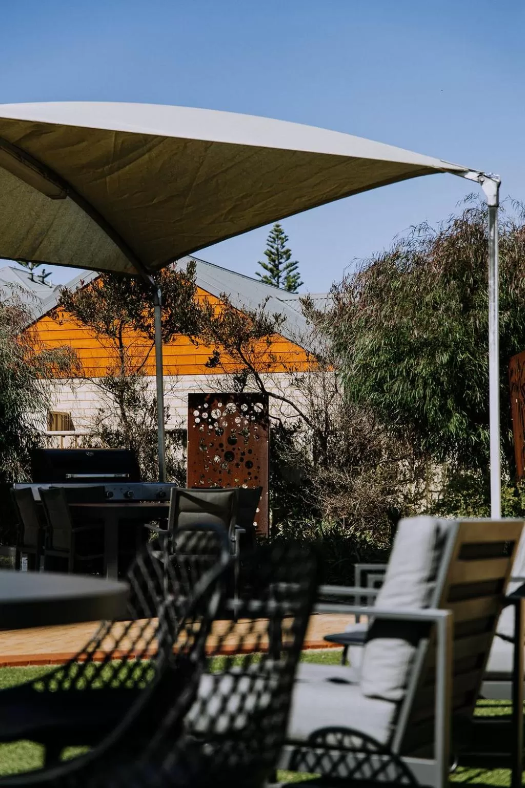 BBQ facilities in The Jetty Resort
