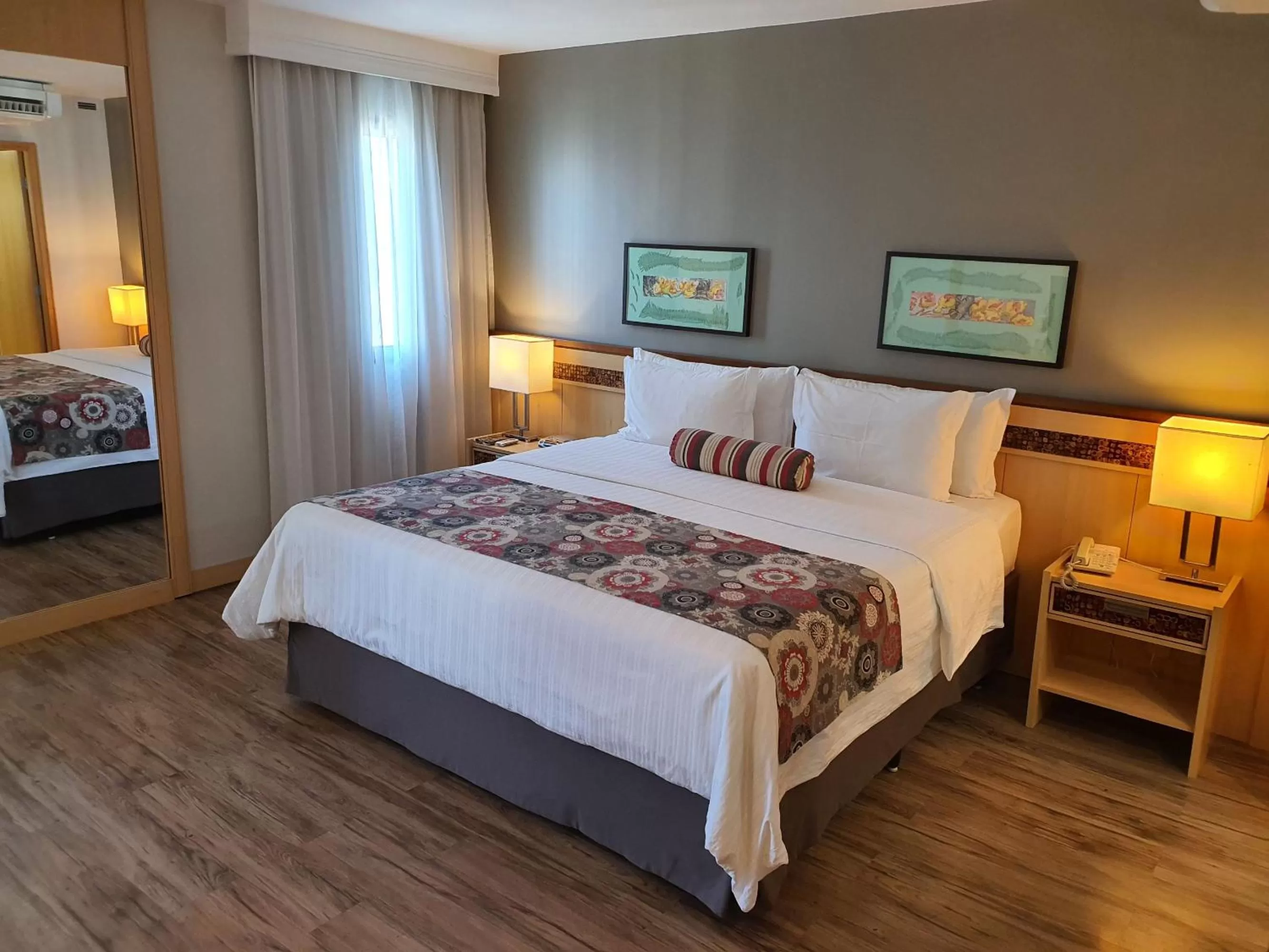 Bed in Lets Idea Brasília Hotel