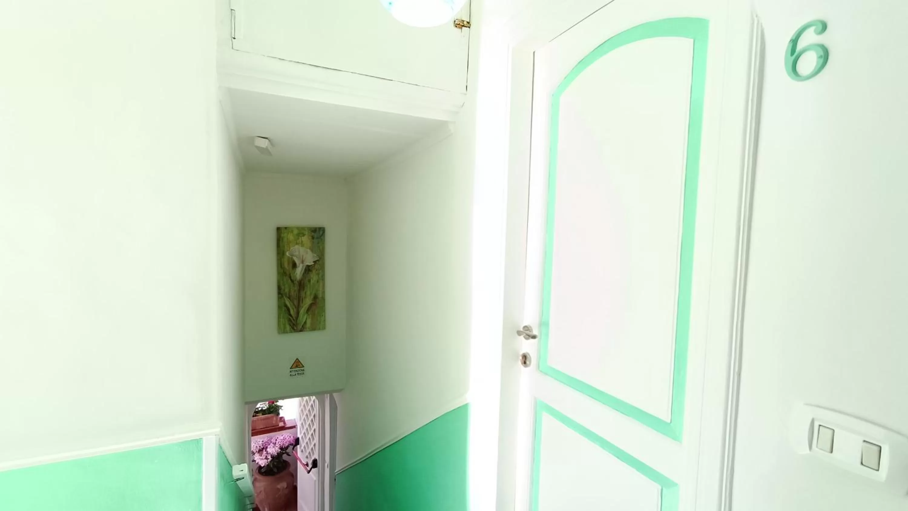 Decorative detail in Hotel Casa Nicola