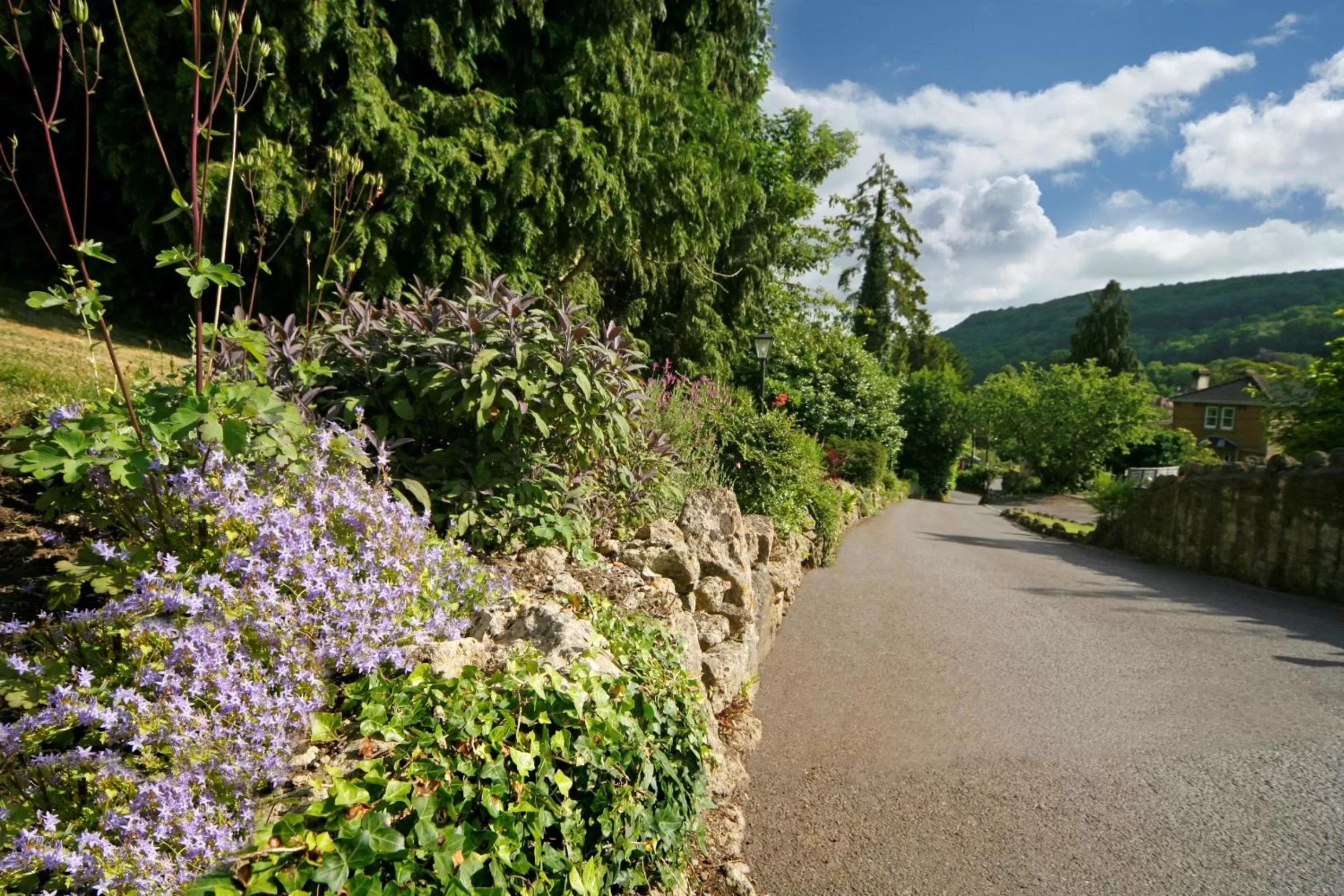 Garden in Best Western Limpley Stoke Hotel