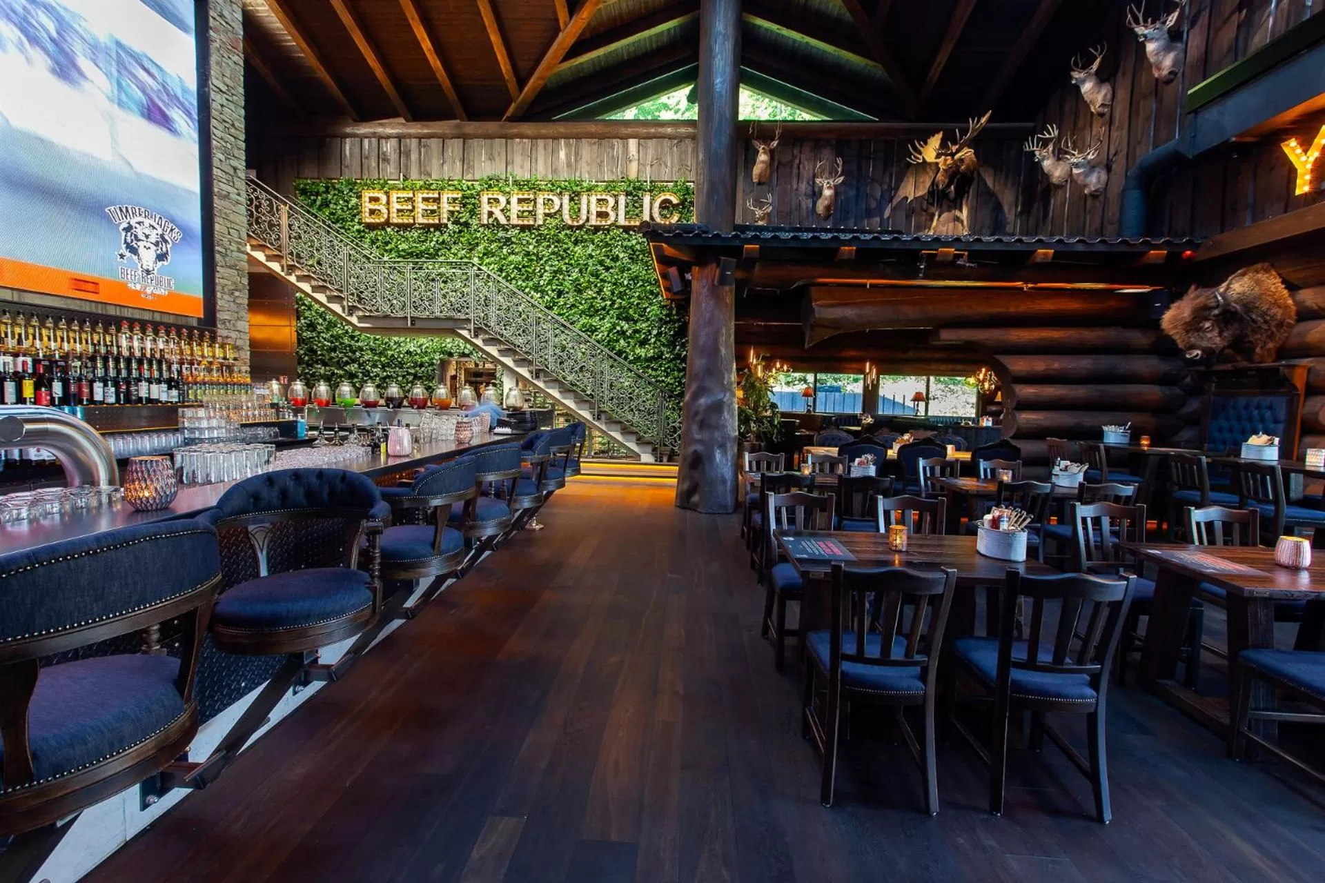 Restaurant/places to eat in Timberjacks Siegen Motel