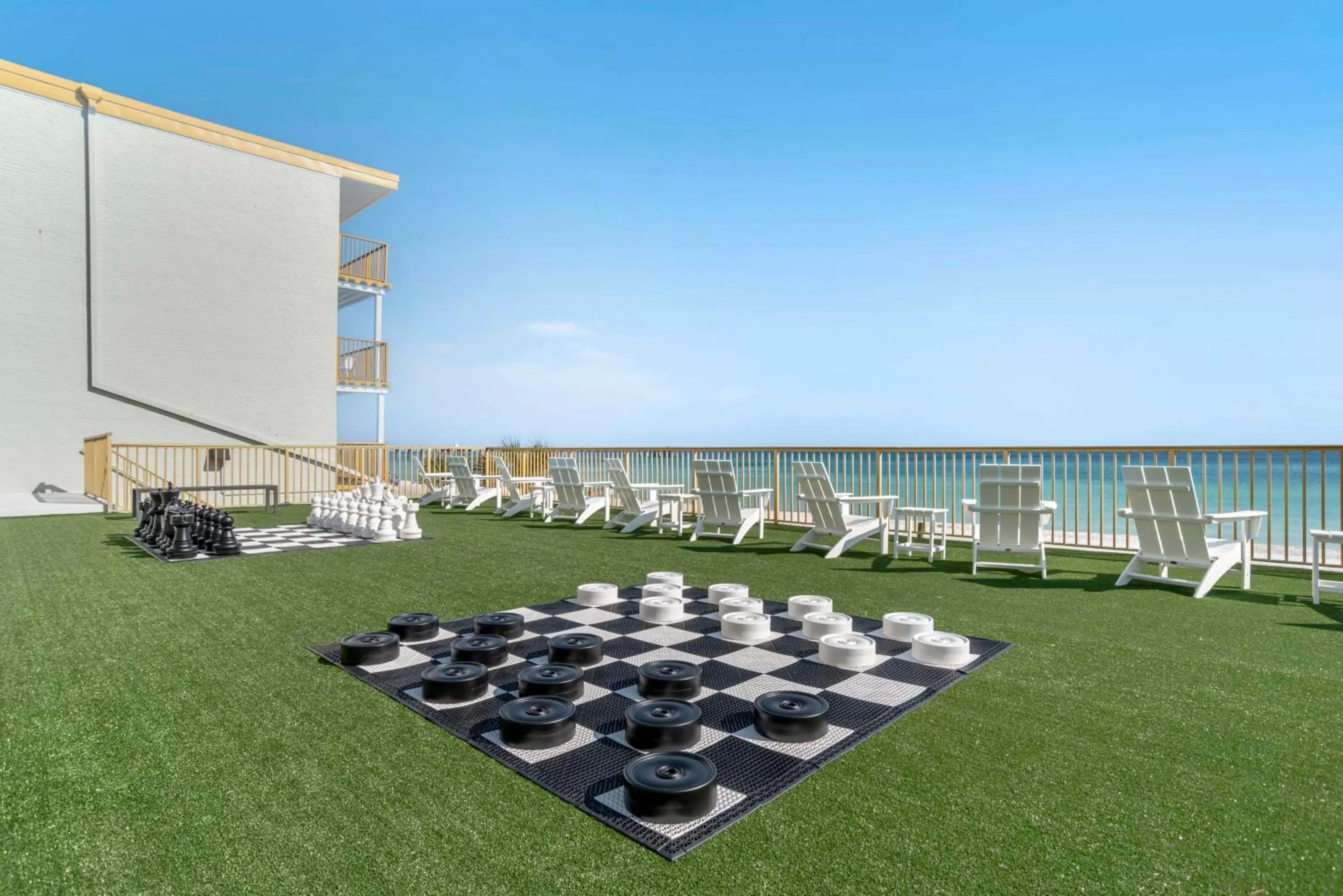 Property building in Chateau Beachfront Hotel, a By the Sea Resort