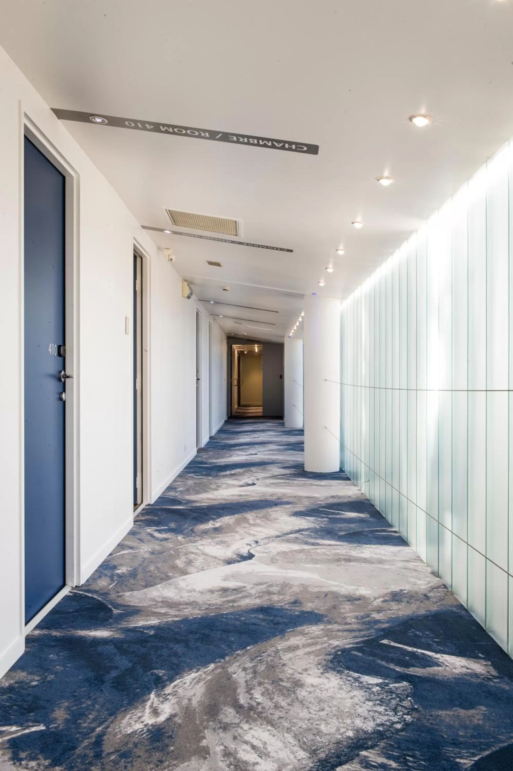 Decorative detail in Seeko'o Hotel Bordeaux