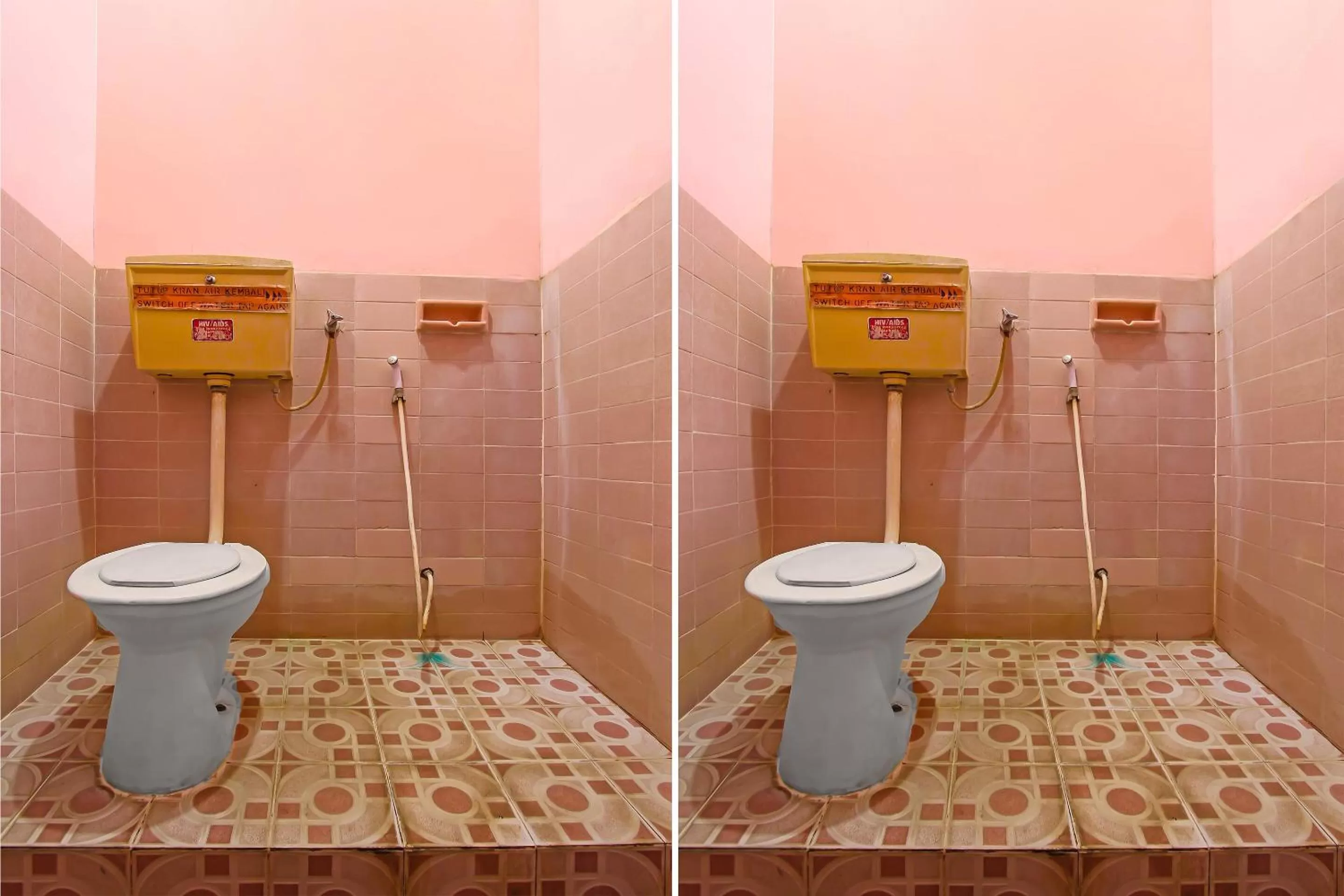 Bathroom in SPOT ON 91911 Rejeki Homestay Syariah Malioboro