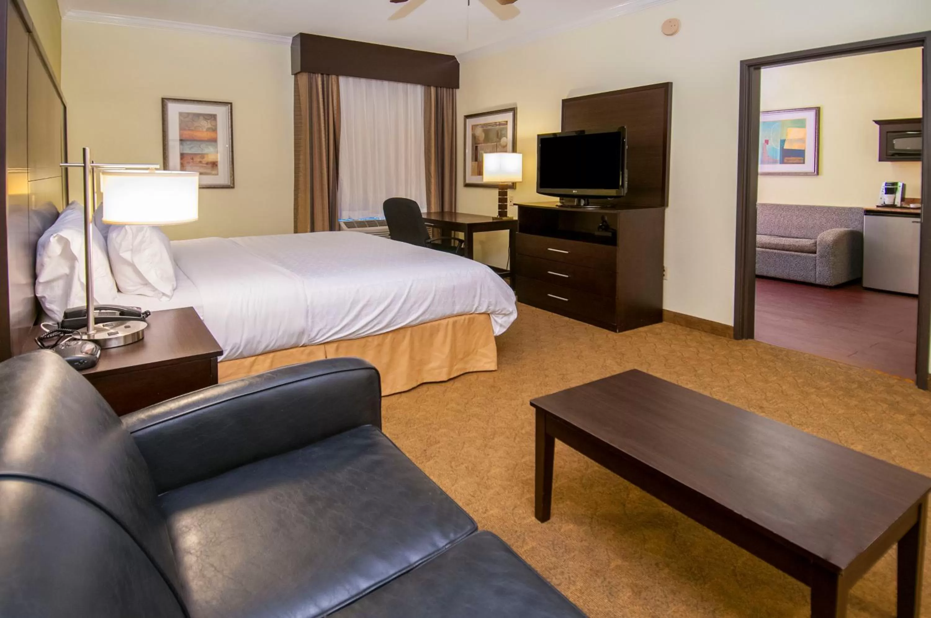 Photo of the whole room, Bed in Holiday Inn Express Hotel & Suites Houston North Intercontinental by IHG