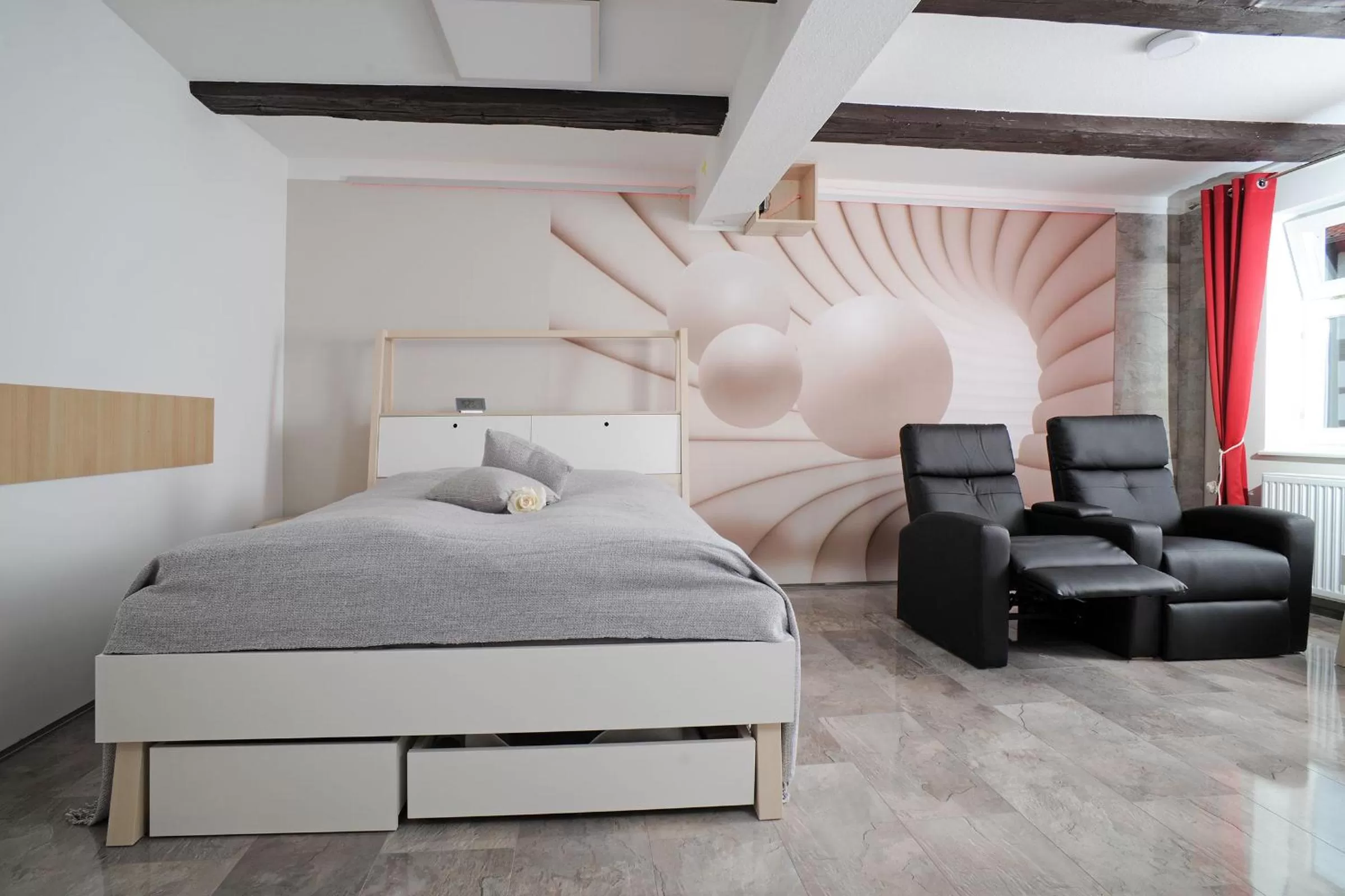 Day, Bed in Designpension Idyll Nr2 Hotel Garni