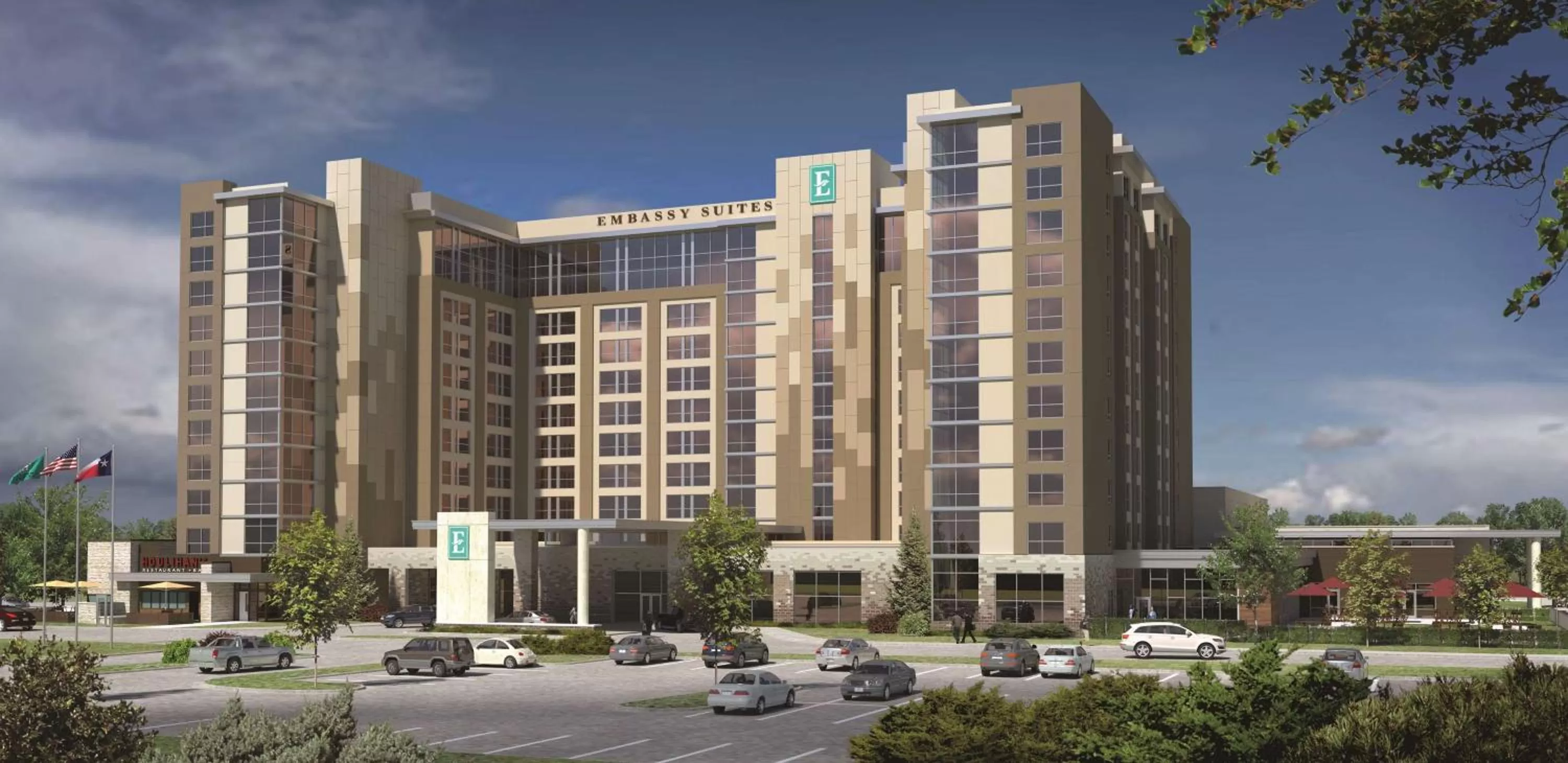 Property building in Embassy Suites By Hilton Denton Convention Center