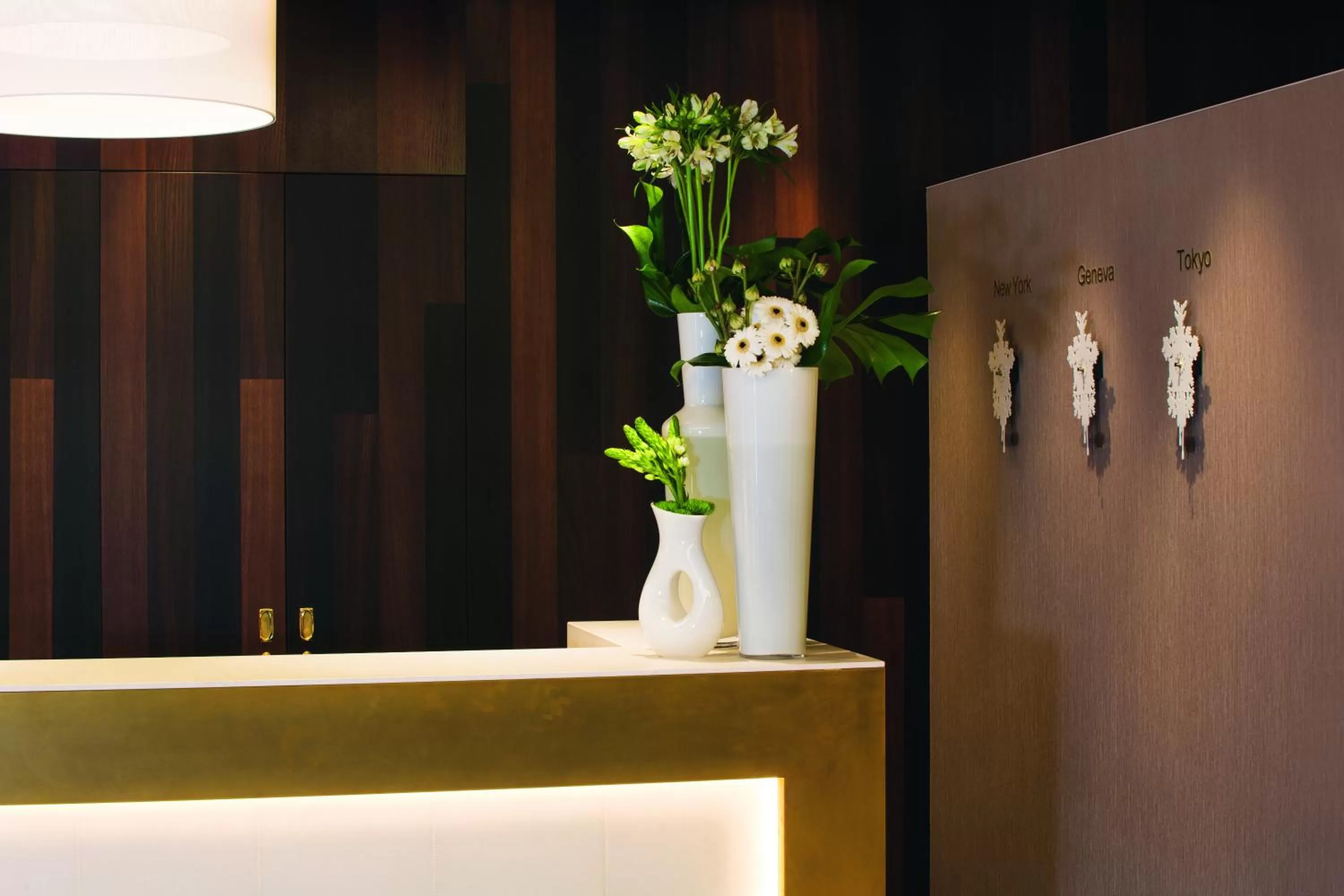 Lobby or reception in Mövenpick Hotel Geneva