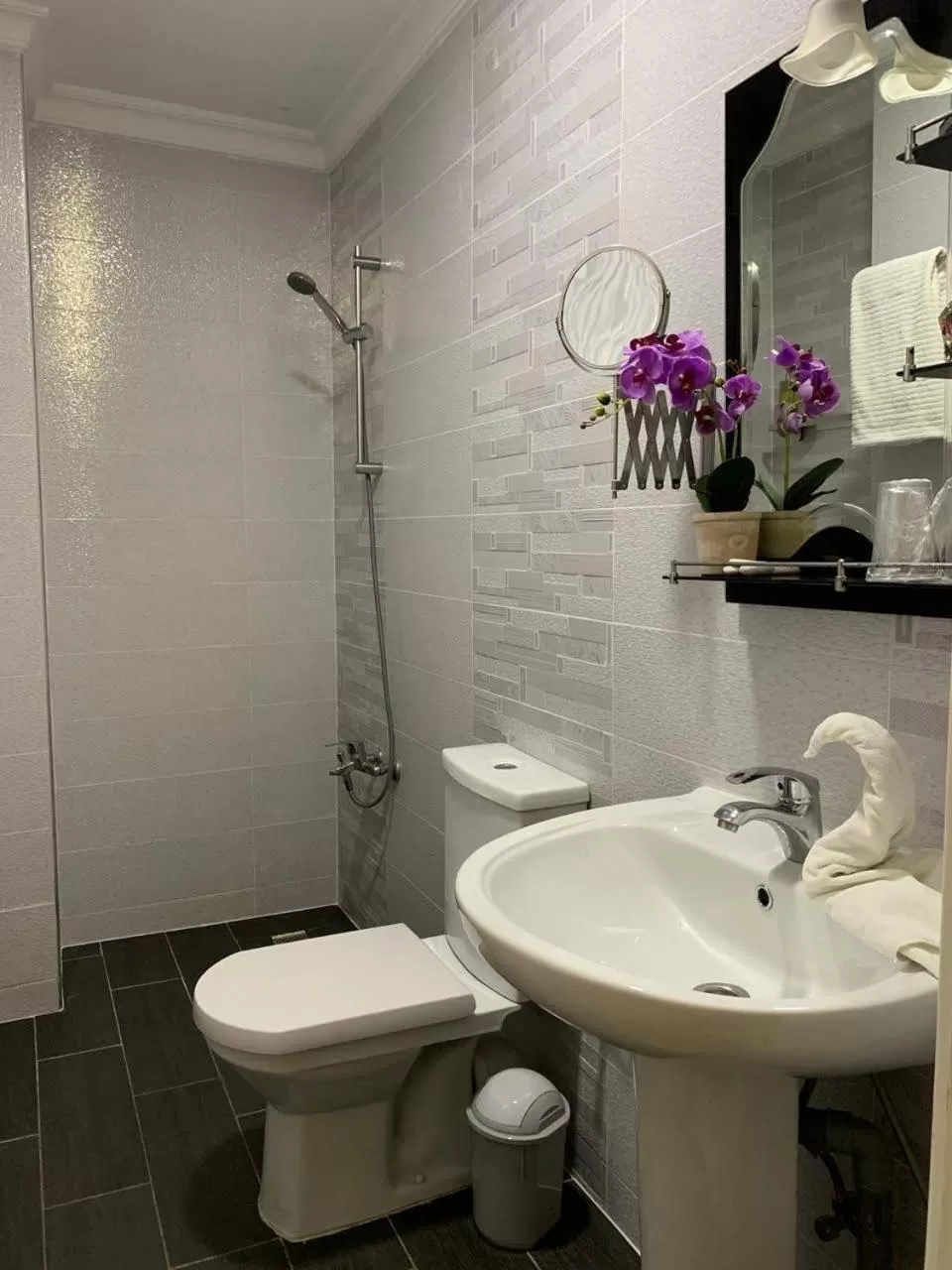 Bathroom in Appart Hotel Monaco