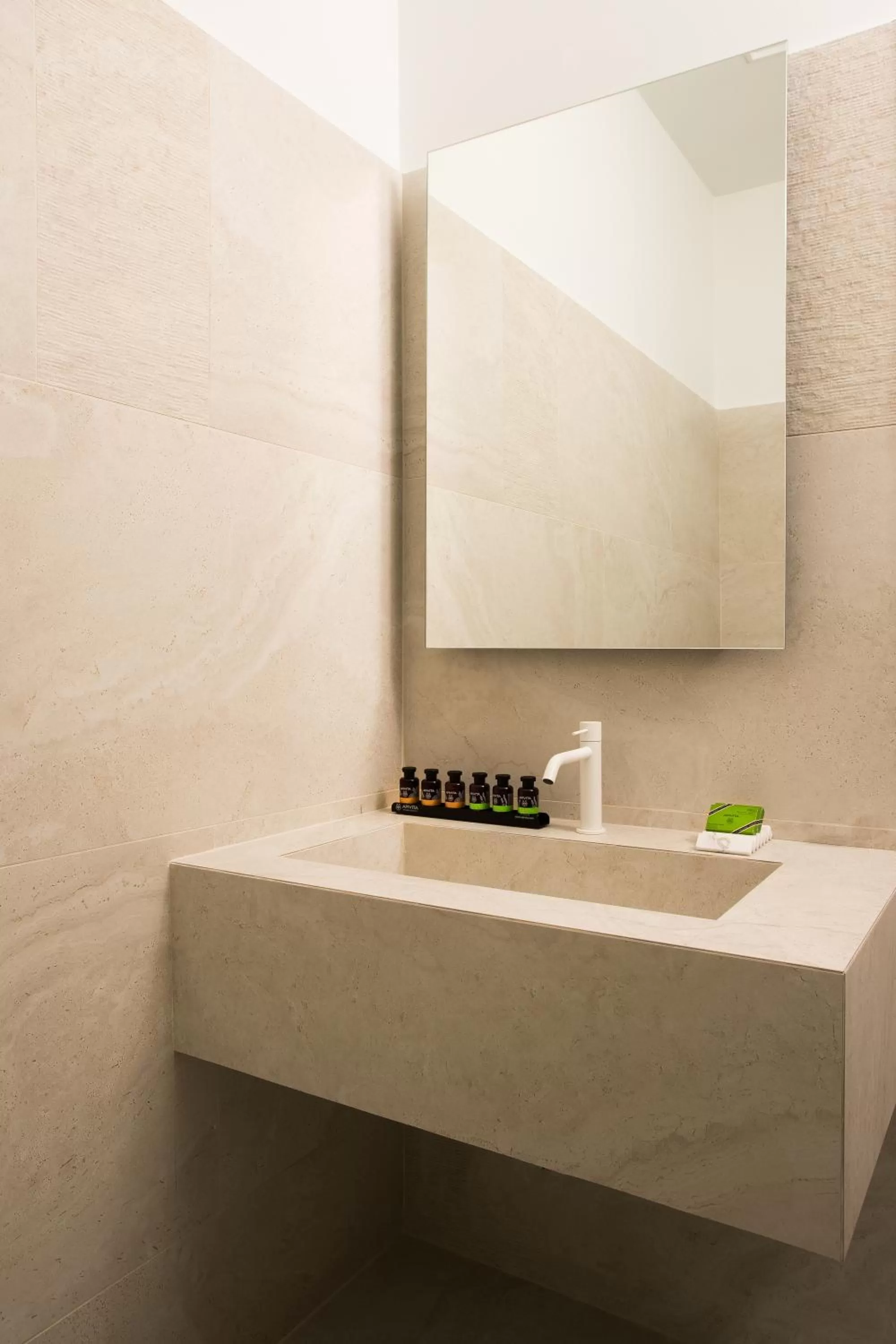 Bathroom in SYROS SOUL LUXURY SUITES