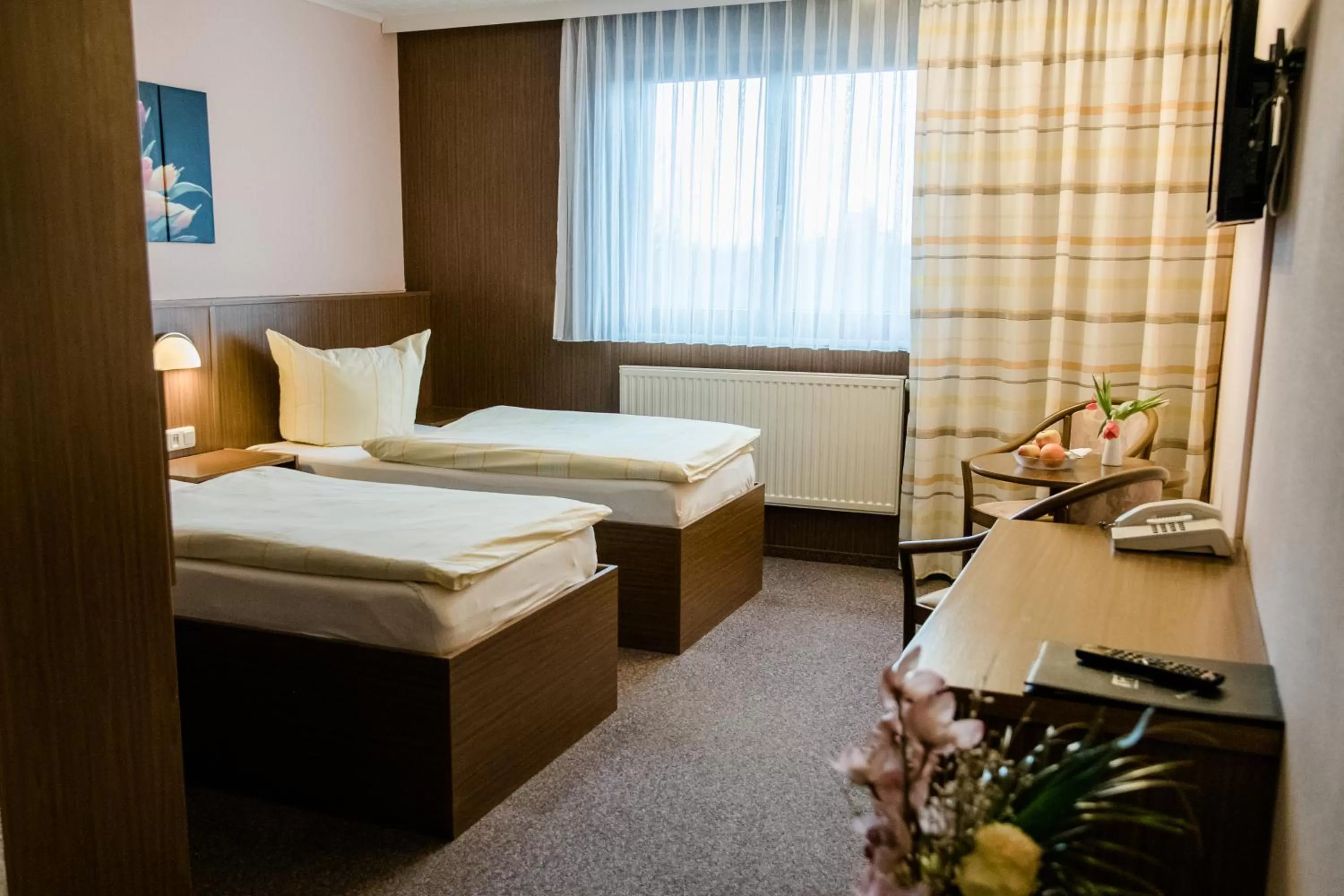 Photo of the whole room, Bed in Hotel Müller